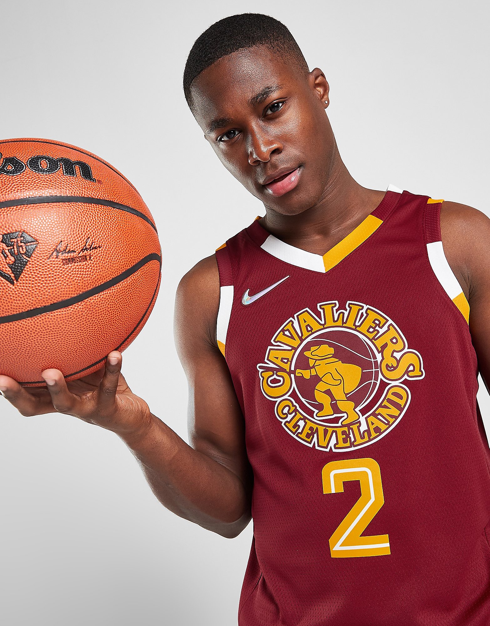 

Nike NBA Cleveland Cavaliers Sexton #2 Swingman Jersey - Red - Mens, Red