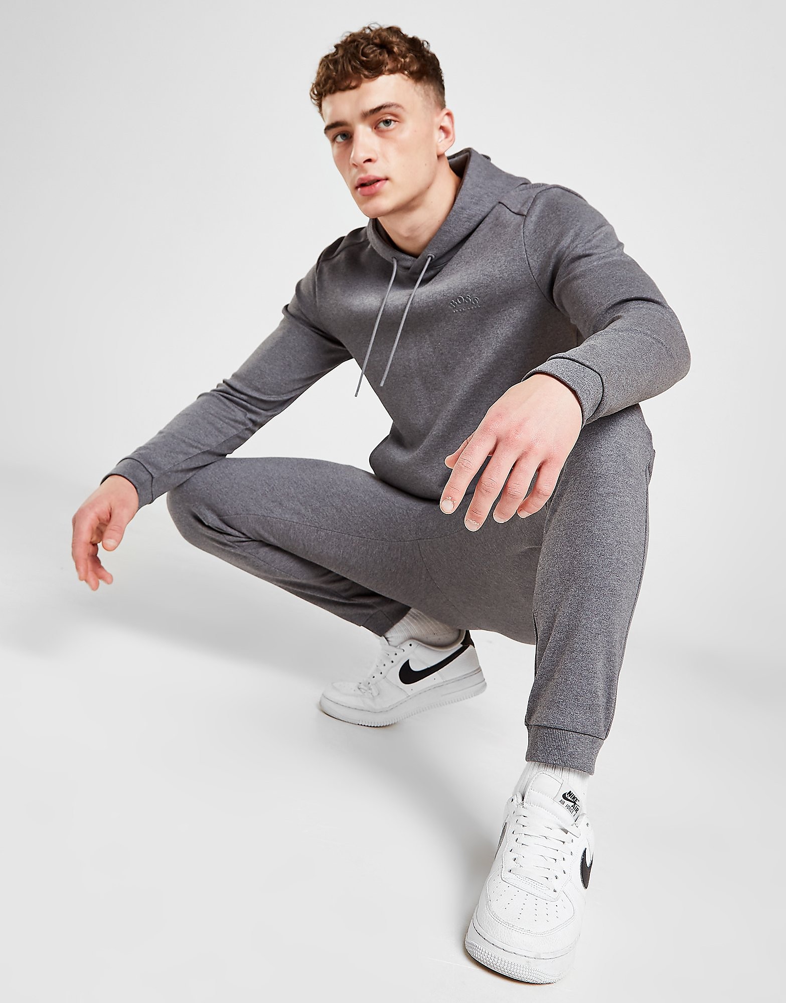 

BOSS Soody X Overhead Hooded Tracksuit - Only at JD - Grey - Mens, Grey