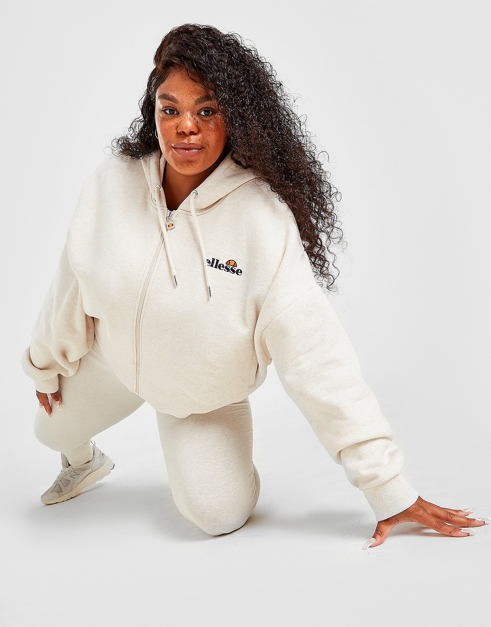

Ellesse Plus Size Boxy Full Zip Hoodie - Only at JD - Brown - Womens, Brown