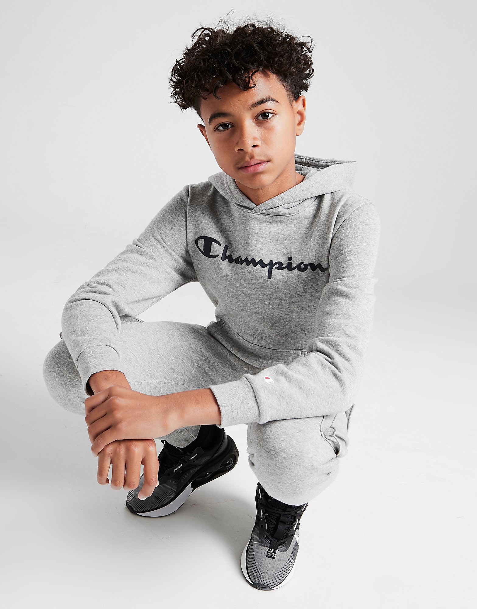 

Champion Legacy Overhead Hoodie Junior - Grey - Kids, Grey