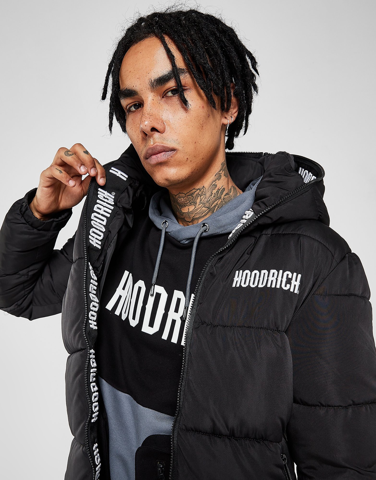 

Hoodrich OG Infield Padded Jacket - Black - Mens, Black