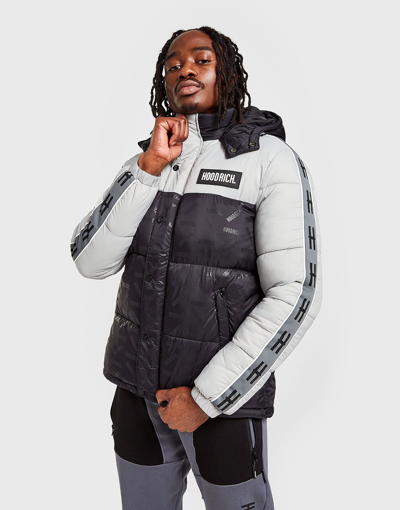 

Hoodrich OG Curfew Padded Jacket - Black - Mens, Black