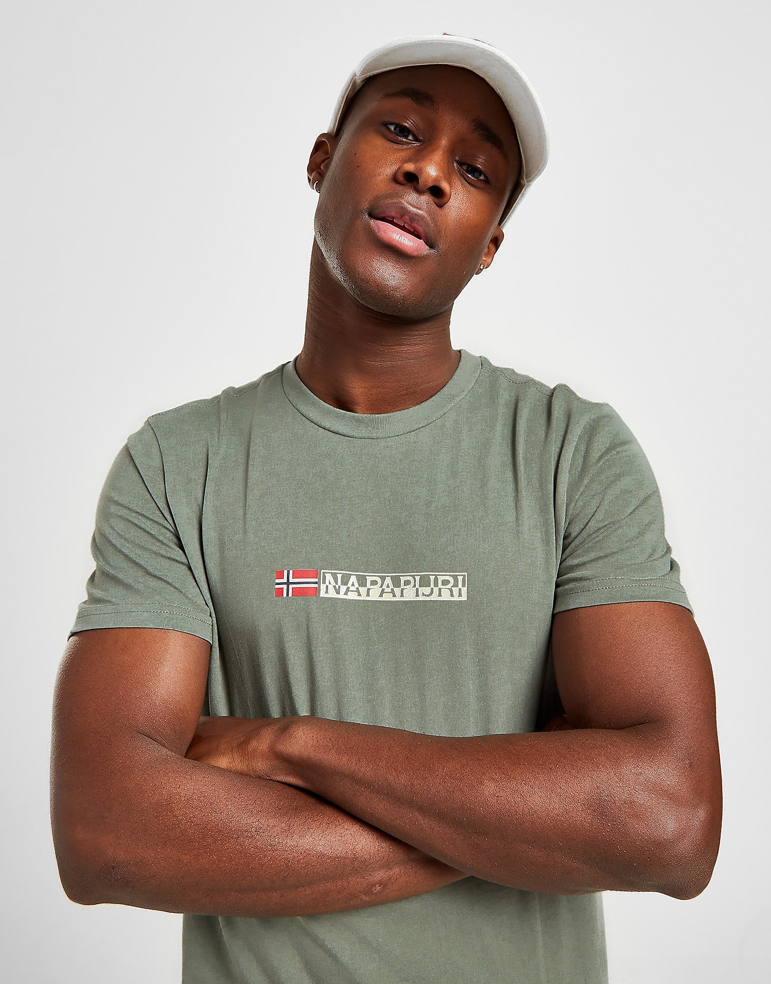 

Napapijri Core Central Logo T-Shirt - Only at JD - Green - Mens, Green