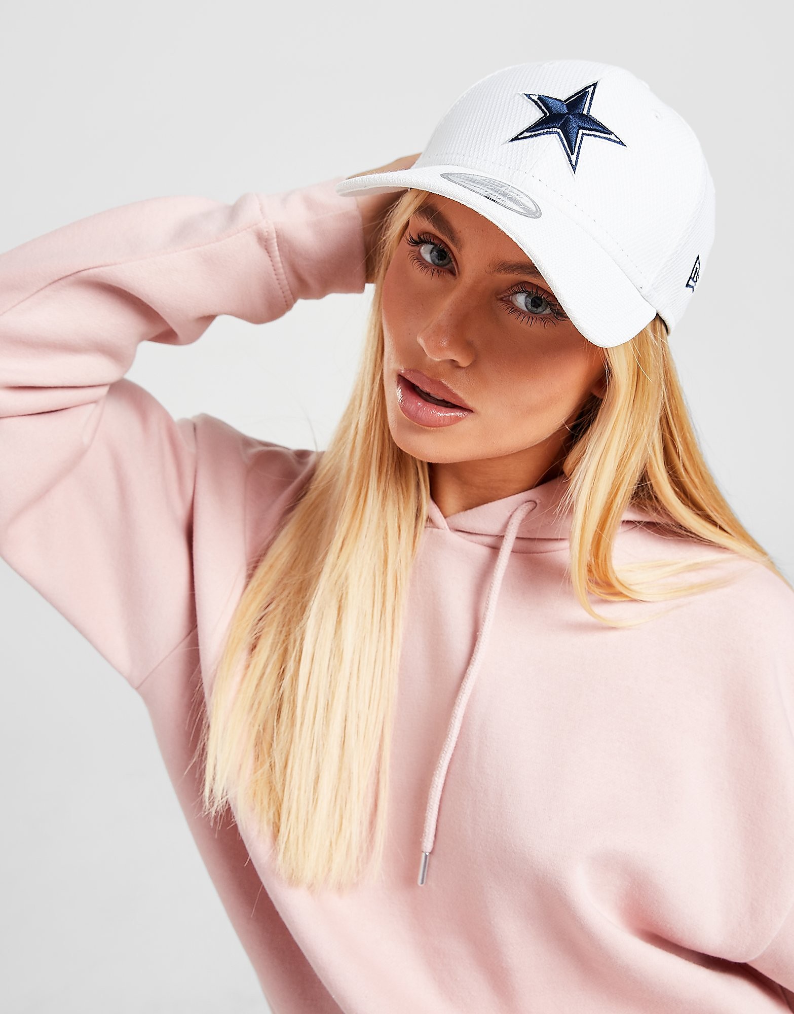 

New Era NFL Dallas Cowboys 9FORTY Cap - White - Womens, White
