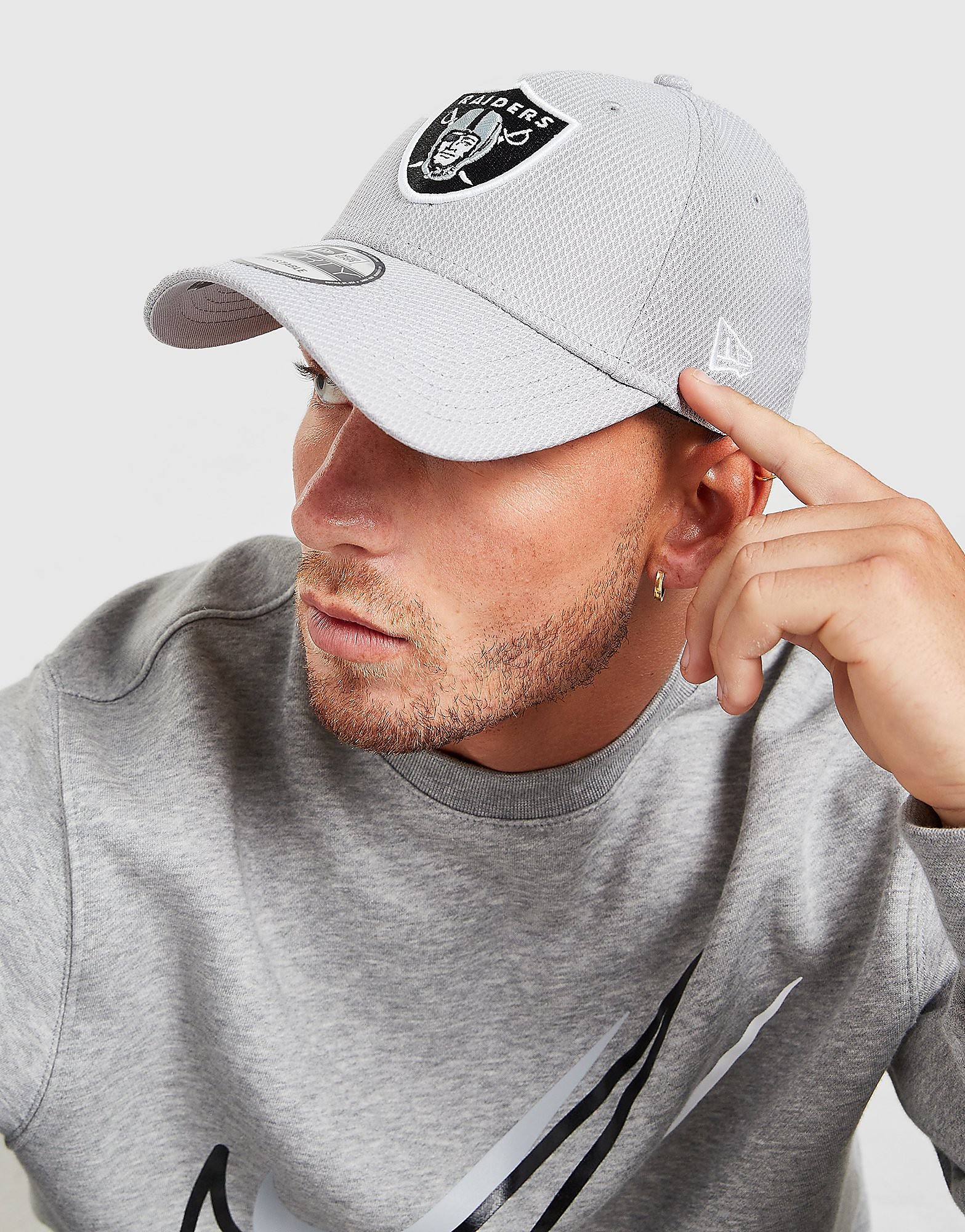 

New Era NFL Las Vegas Raiders 9FORTY Cap - Grey - Womens, Grey