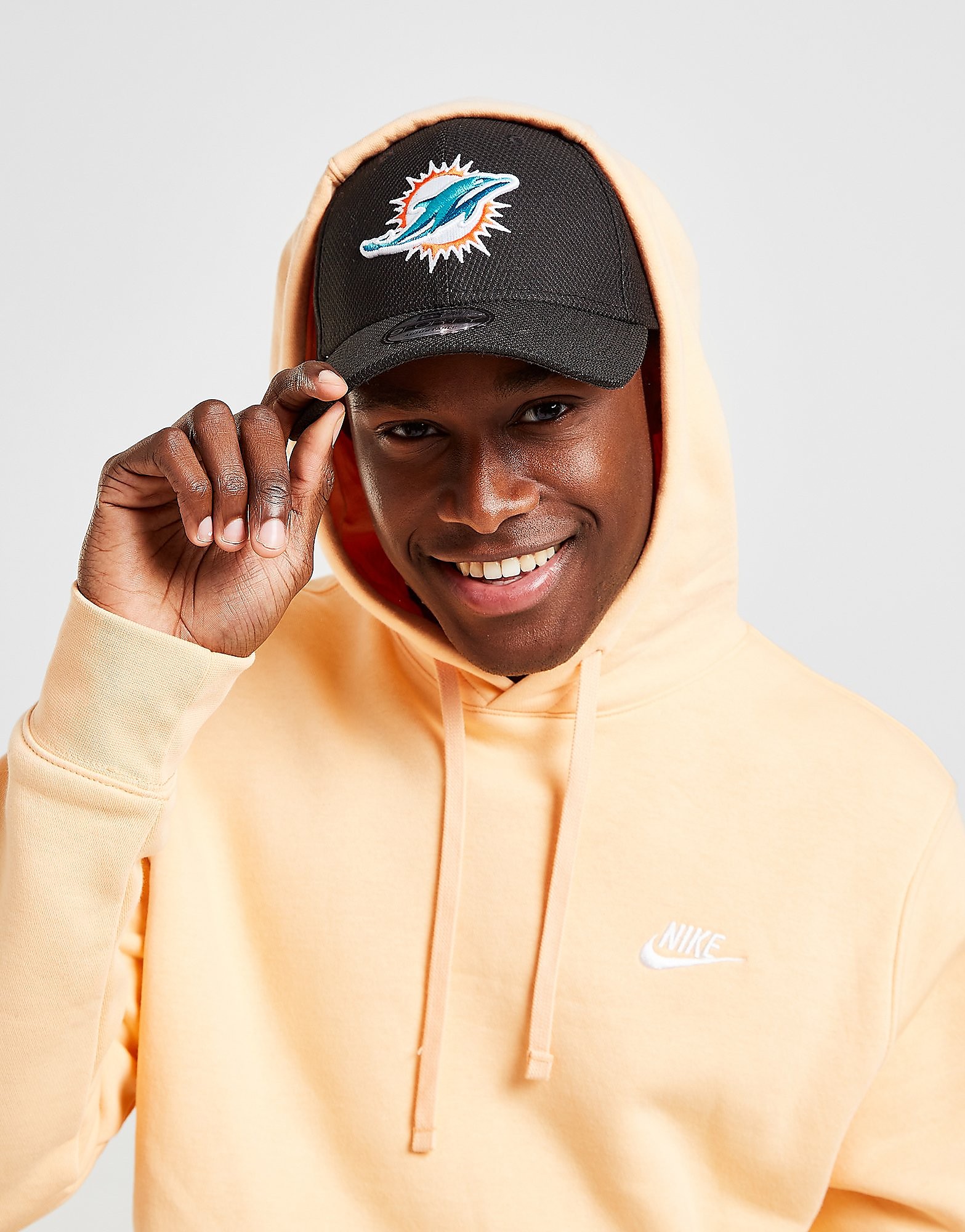 

New Era NFL Miami Dolphins 9FORTY Cap - Black - Womens, Black