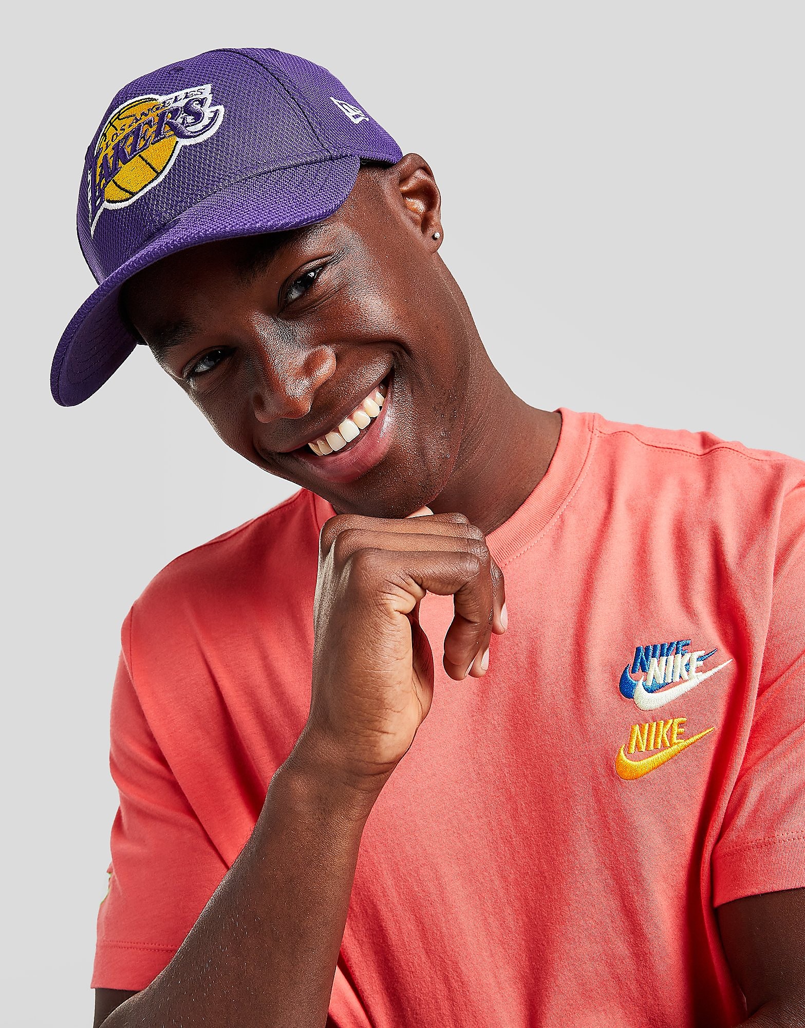 New Era NBA 9FORTY Los Angeles Lakers Cap - Purple - Womens, Purple