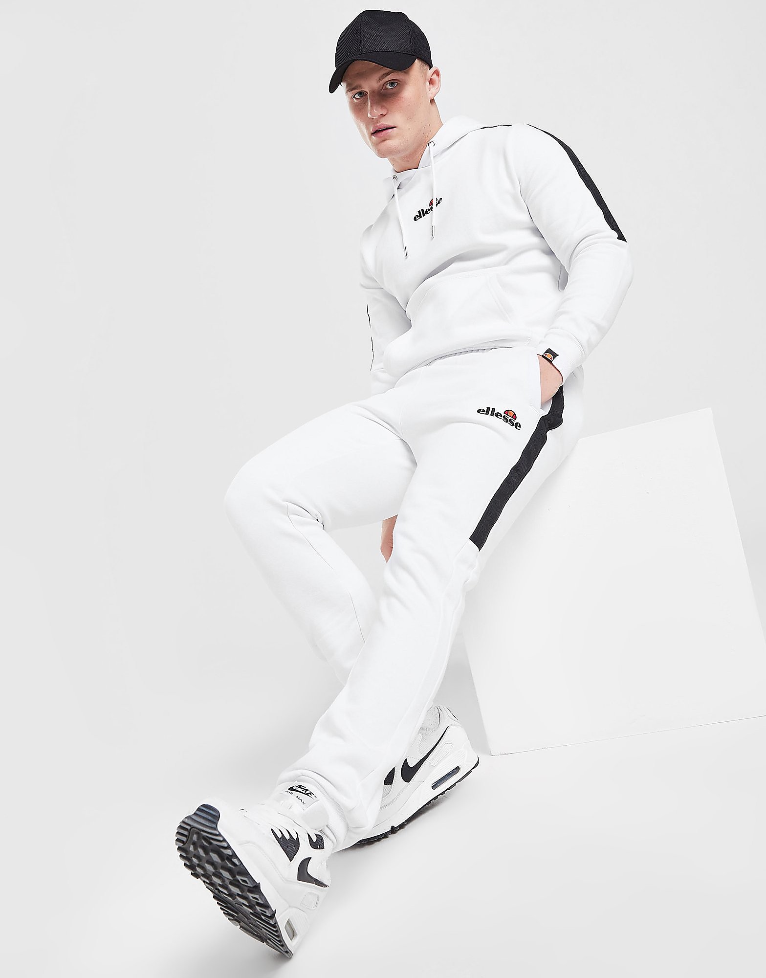 

Ellesse Contros Fleece Joggers - Only at JD - White - Mens, White