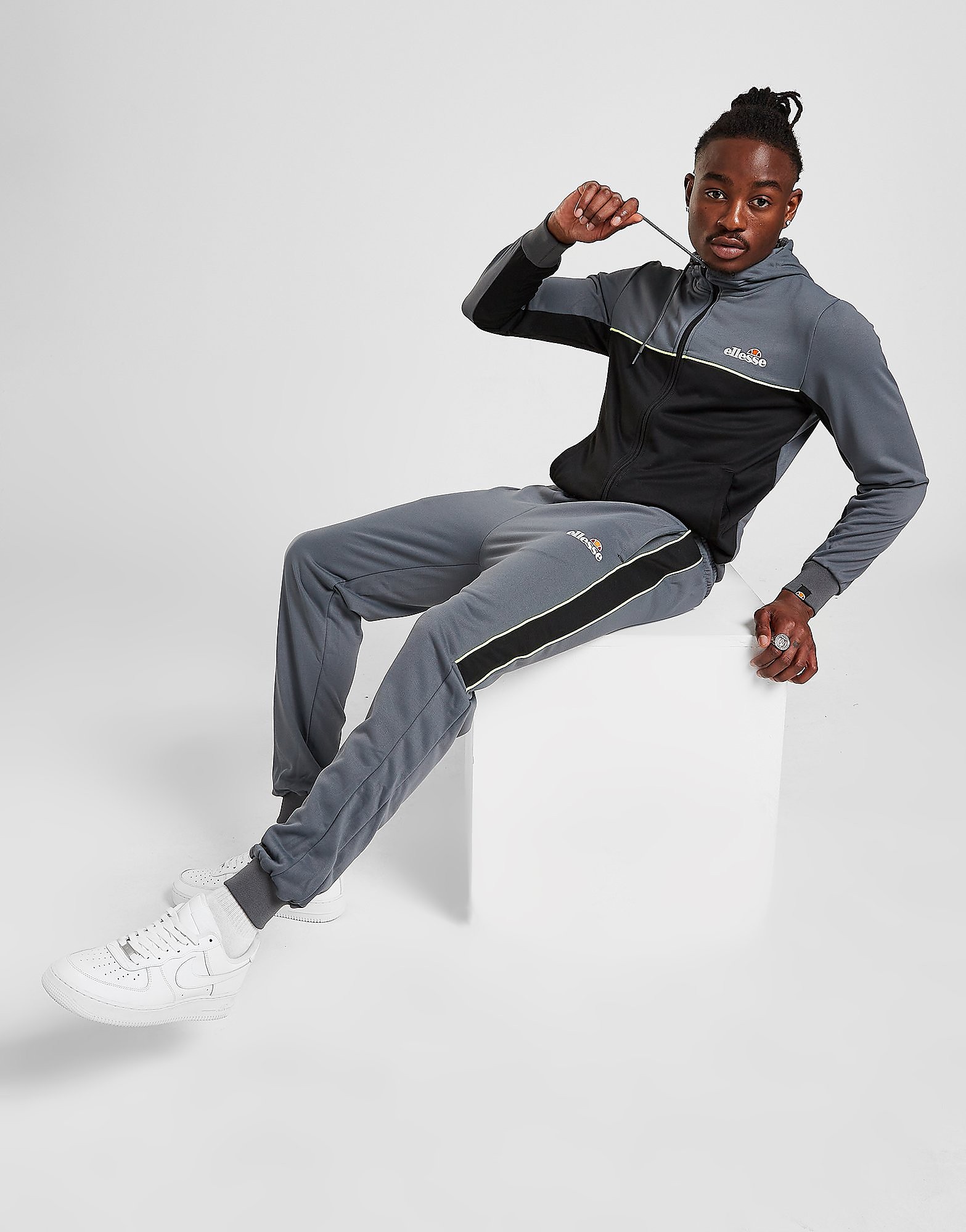 

Ellesse Chevron Poly Track Pants - Only at JD - Grey - Mens, Grey