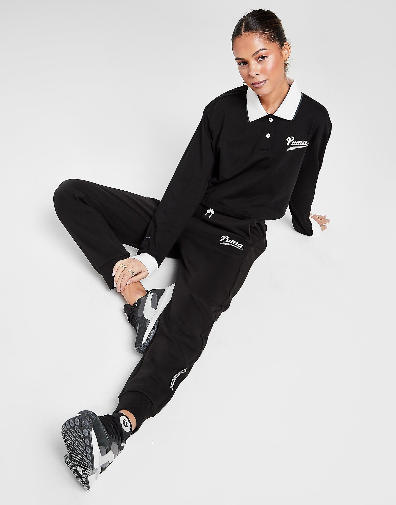 

Puma Varsity Joggers - Black - Womens, Black