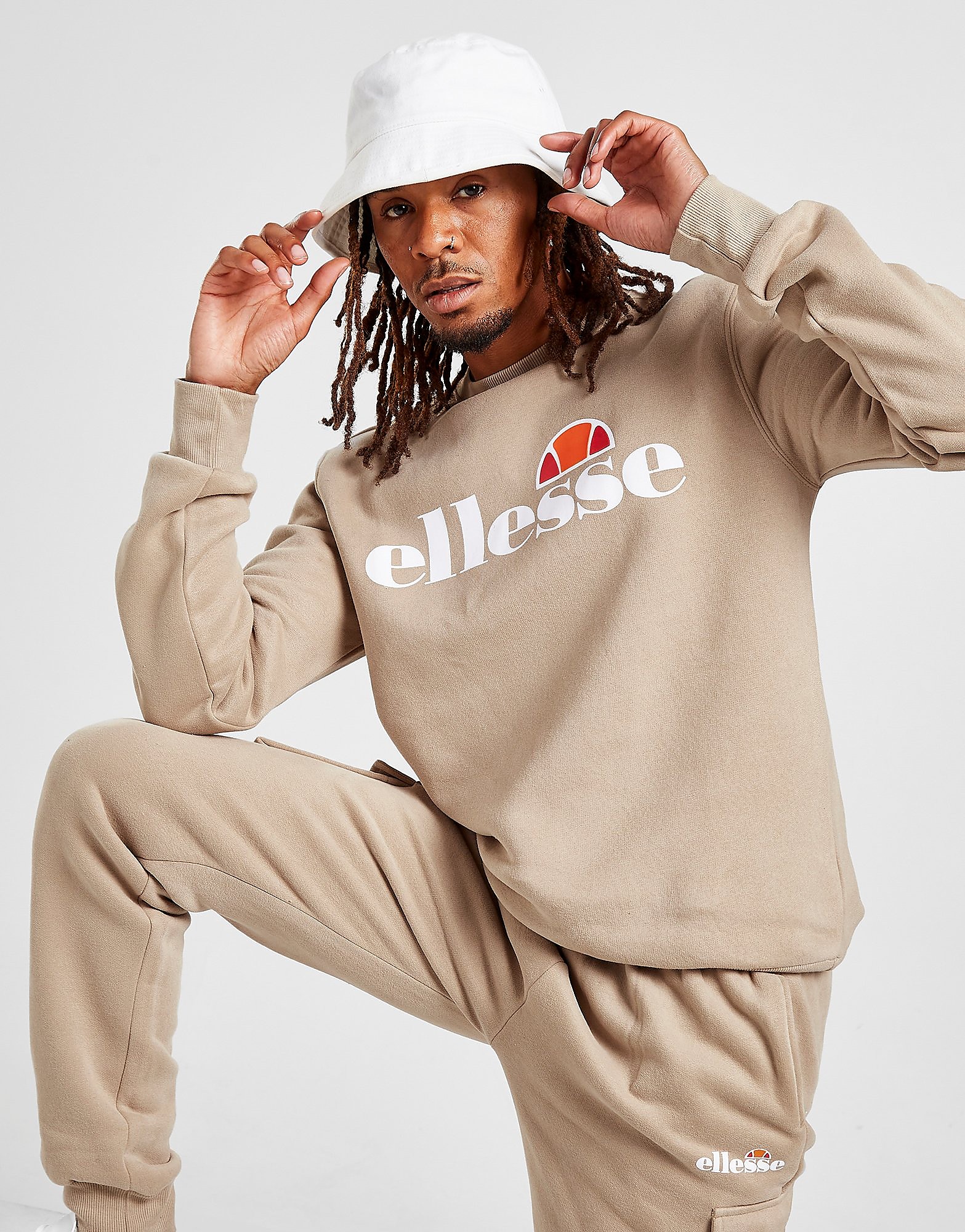 

Ellesse Succiso Sweatshirt - Only at JD - Brown - Mens, Brown