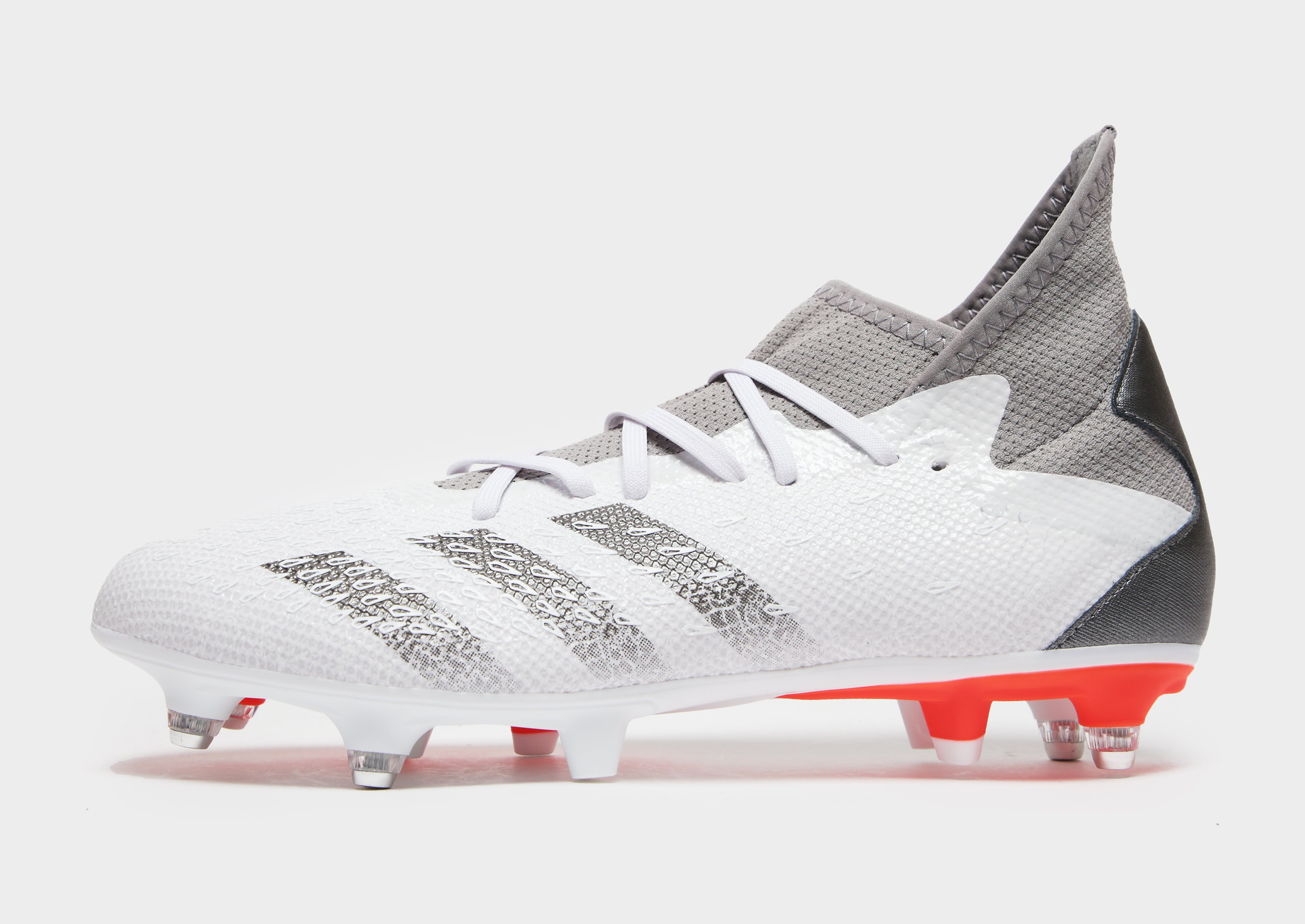 

adidas Whitescape Predator Freak .3 SG - Cloud White / Iron Metallic / Solar Red - Womens, Cloud White / Iron Metallic / Solar Red