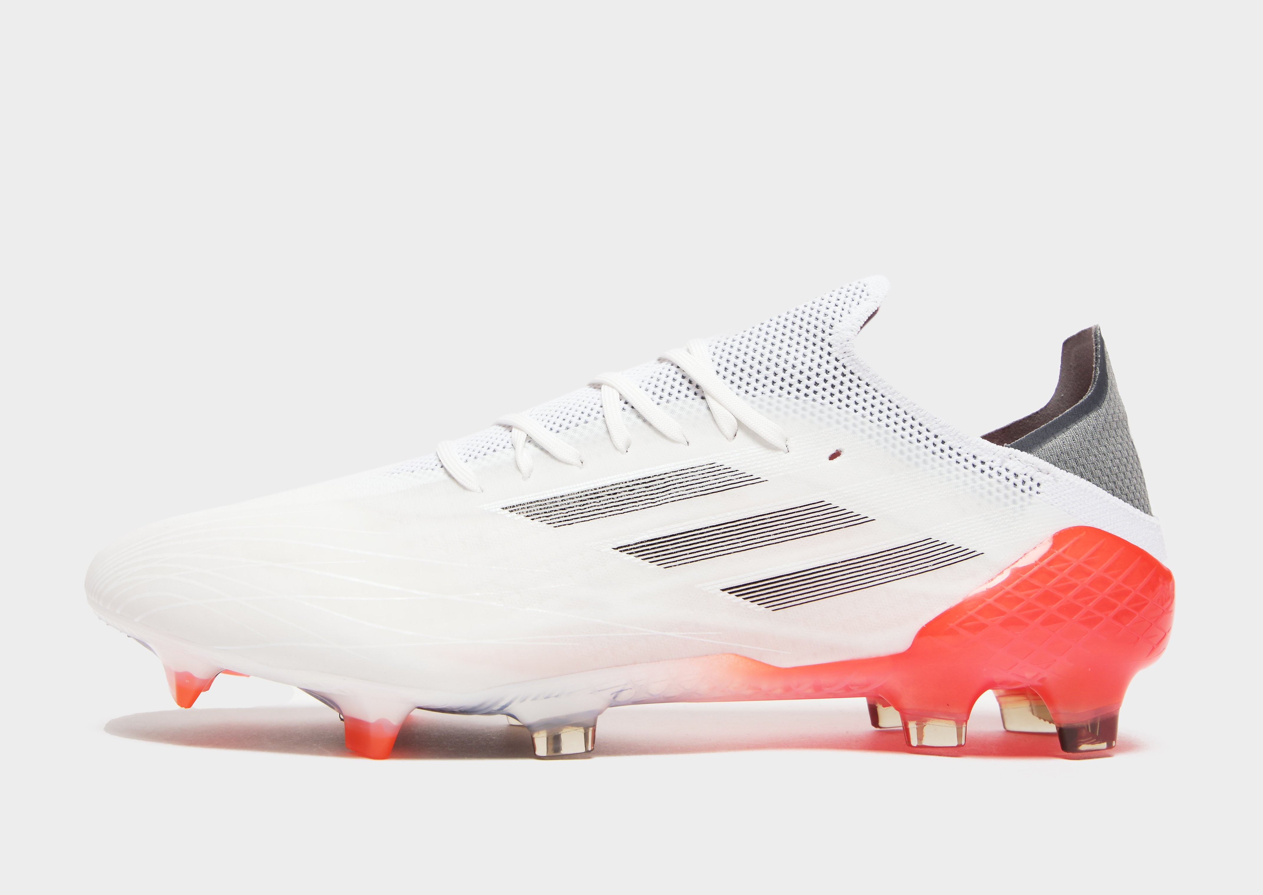 

adidas Whitespark X Speedflow.1 FG - Cloud White / Iron Metallic / Solar Red/Red - Womens, Cloud White / Iron Metallic / Solar Red/Red