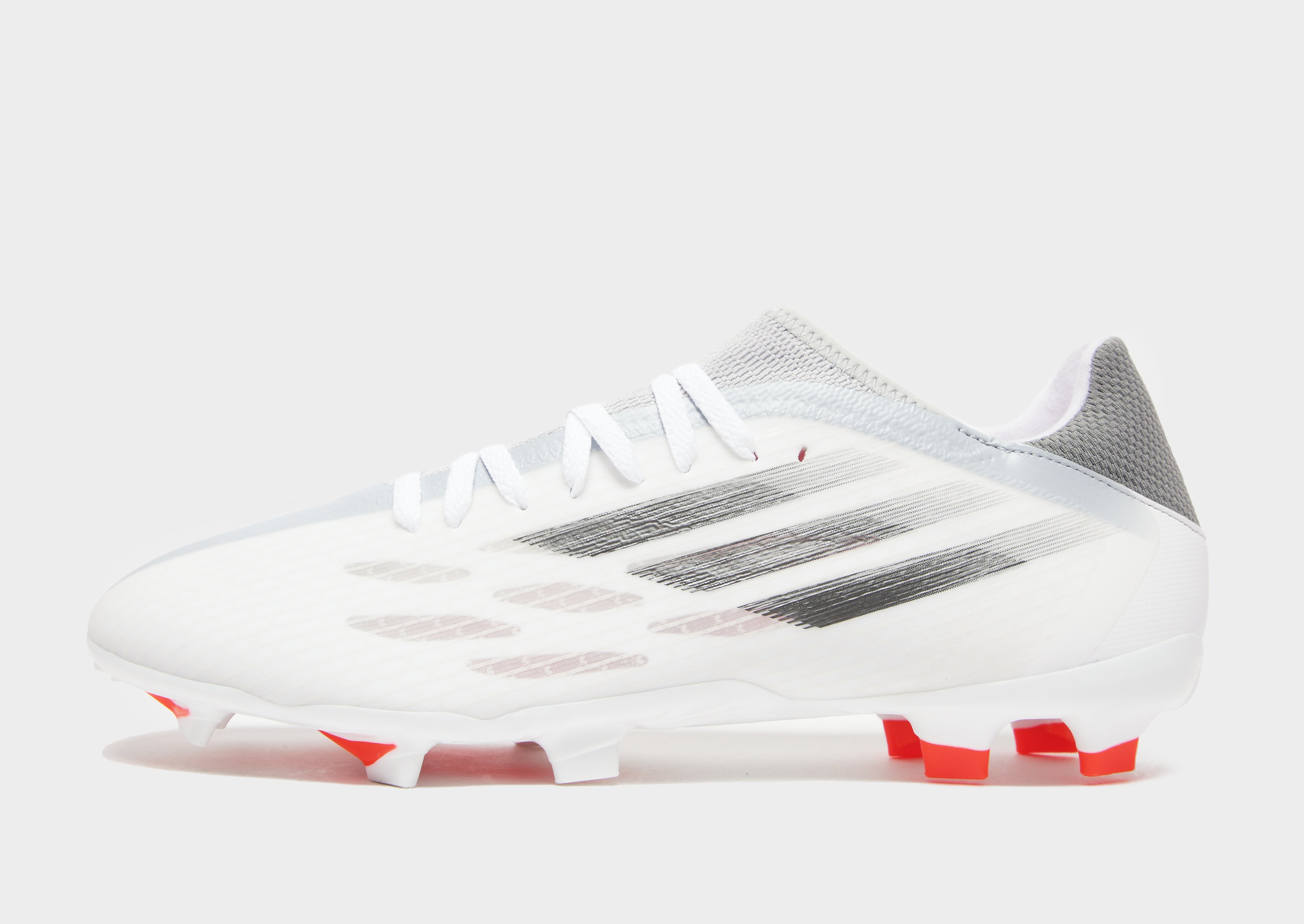 

adidas Whitespark X Speedflow .3 FG - Cloud White / Iron Metallic / Solar Red - Womens, Cloud White / Iron Metallic / Solar Red
