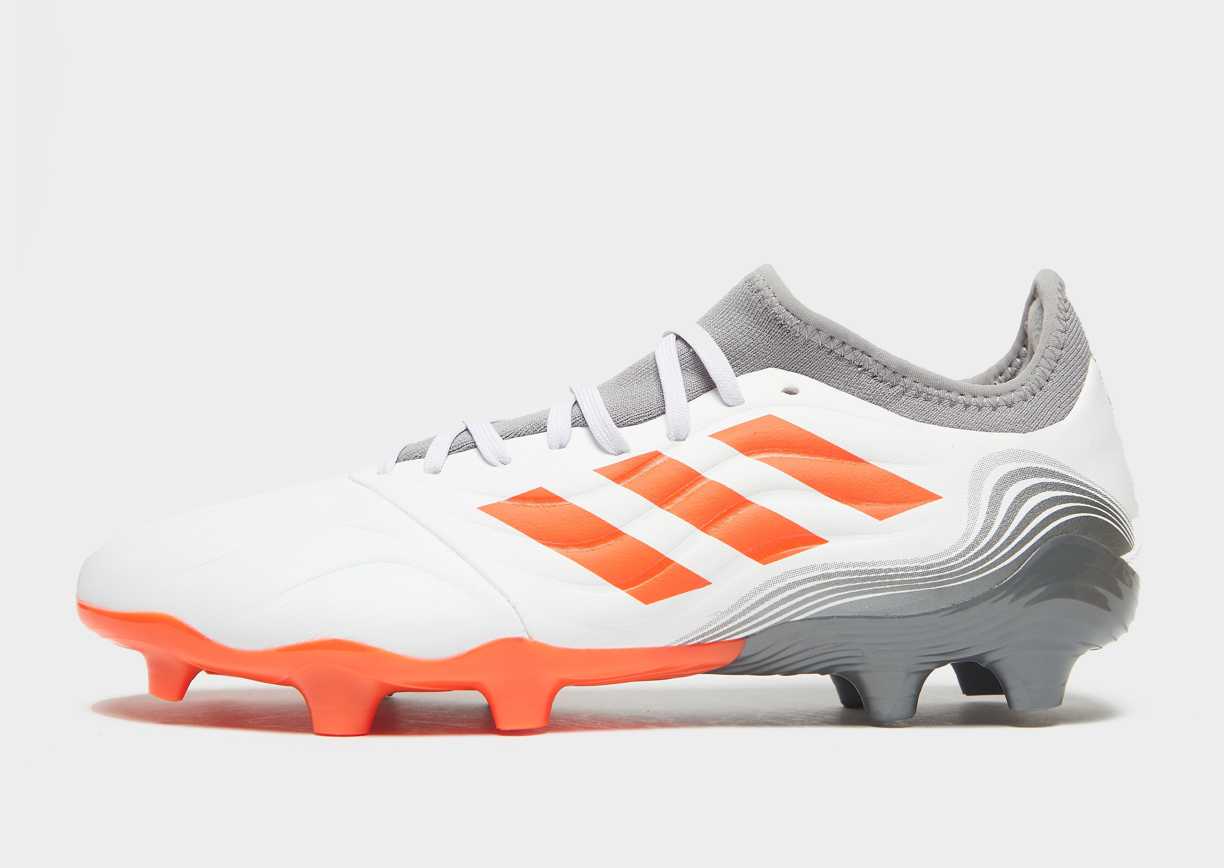 

adidas Copa Sense .3 FG Football Boots - Cloud White / Solar Red / Iron Metallic - Womens, Cloud White / Solar Red / Iron Metallic