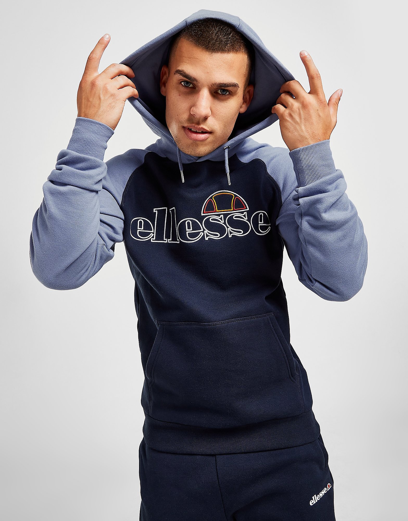 

Ellesse Raglan Fleece Tracksuit - Navy - Mens, Navy