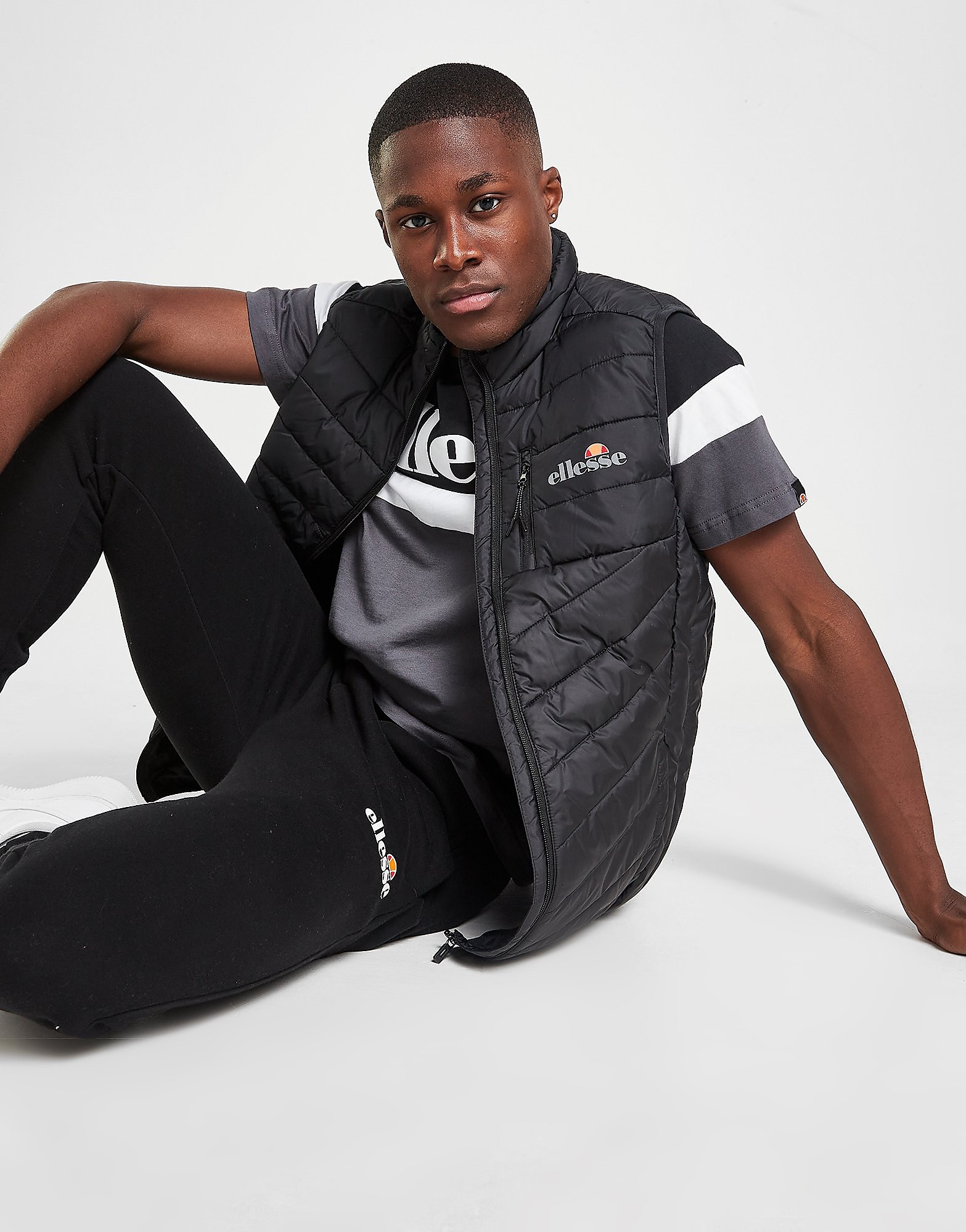 

Ellesse Picco Gilet - Only at JD - Black - Mens, Black