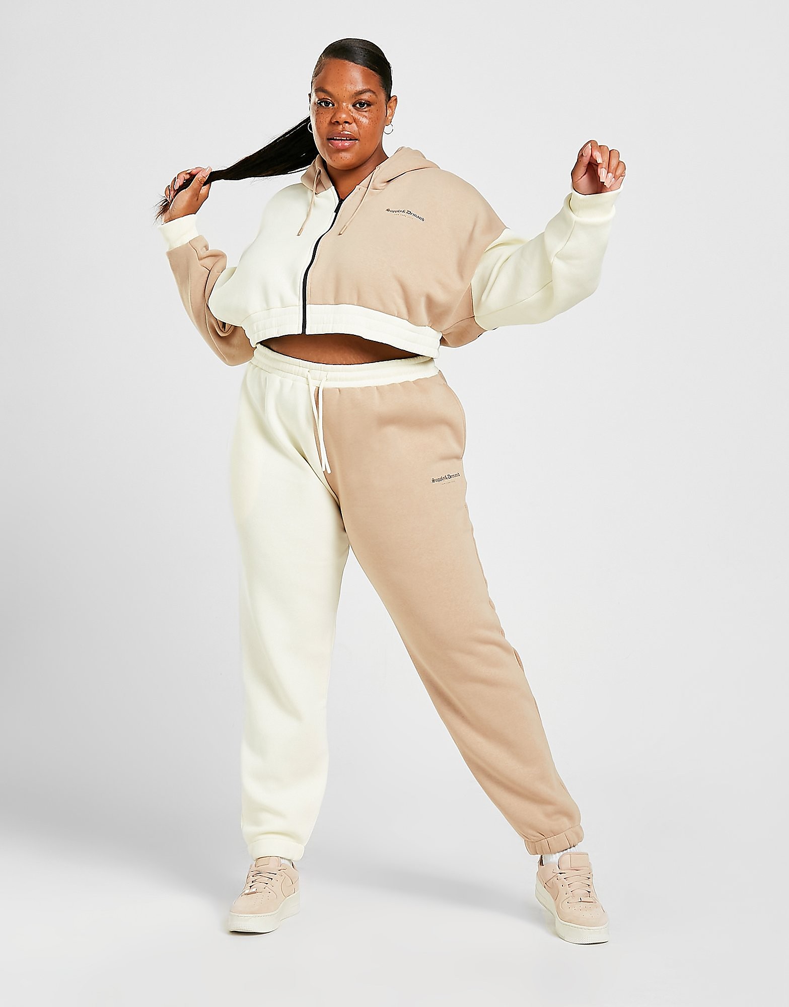 

Supply & Demand Splice Plus Size Joggers - Only at JD - Brown - Womens, Brown