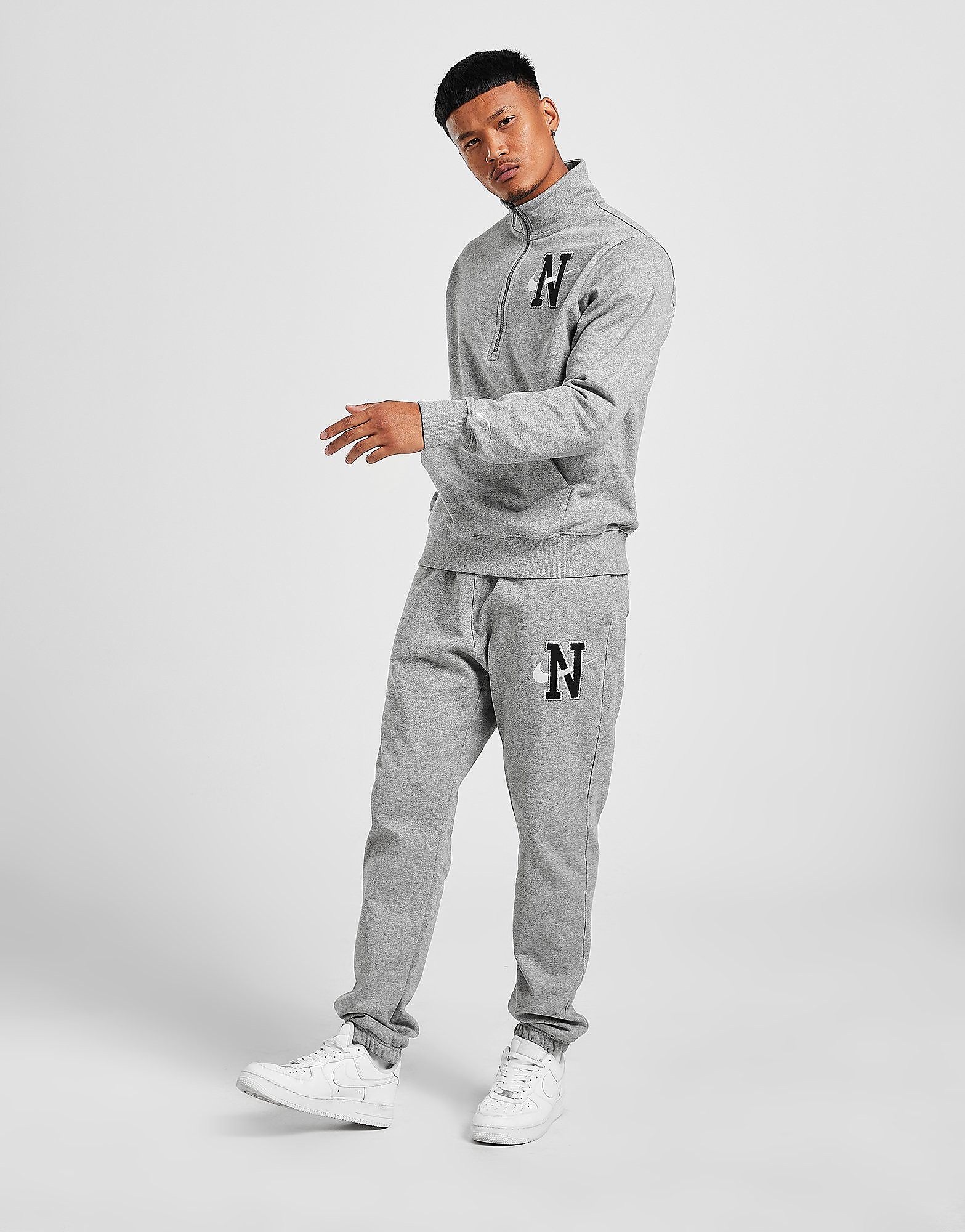 

Nike T100 Retro Joggers - Dark Grey - Mens, Dark Grey