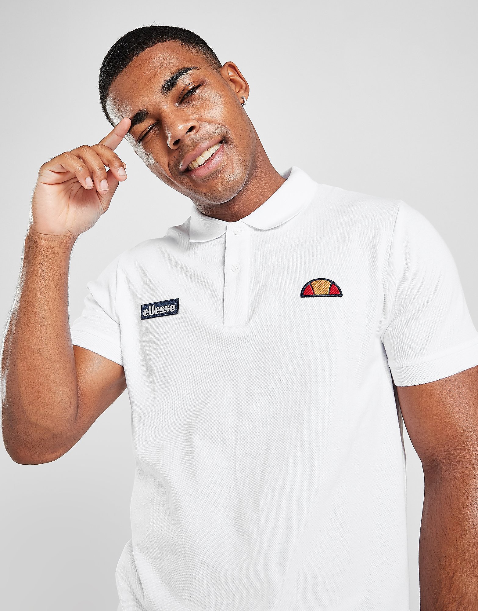 

Ellesse Montura Polo Shirt - White - Mens, White