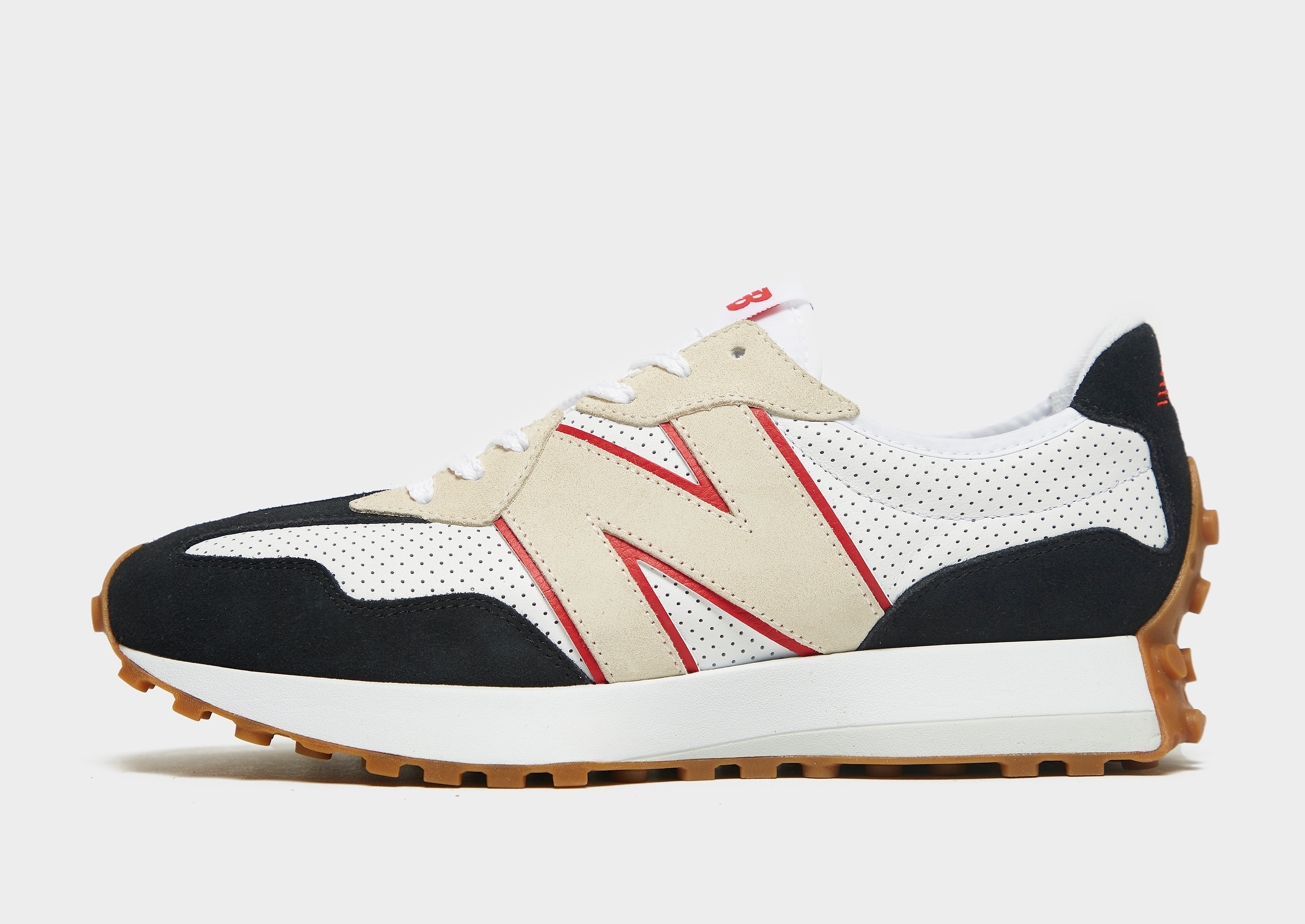 

New Balance 327 Perforated - Only at JD - WHITE - Mens, WHITE