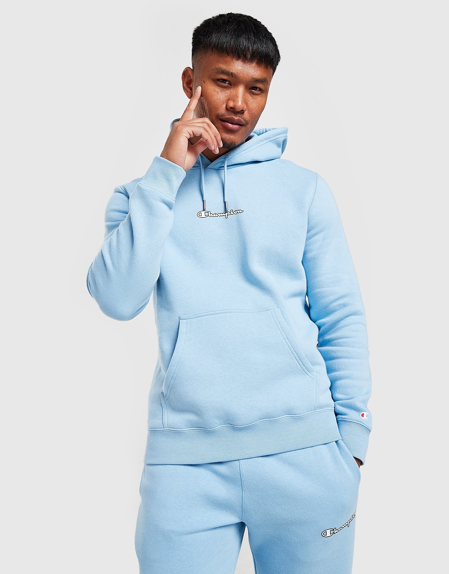 

Champion Core Hoodie - Blue - Mens, Blue