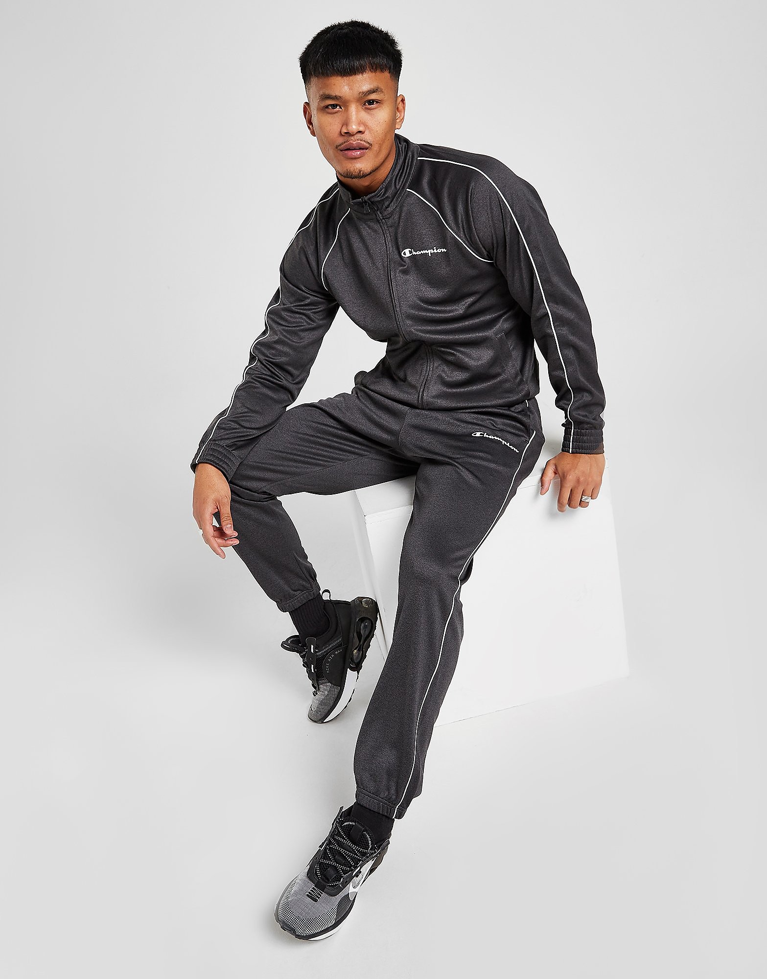 

Champion Poly Tracksuit - Only at JD - Grey - Mens, Grey