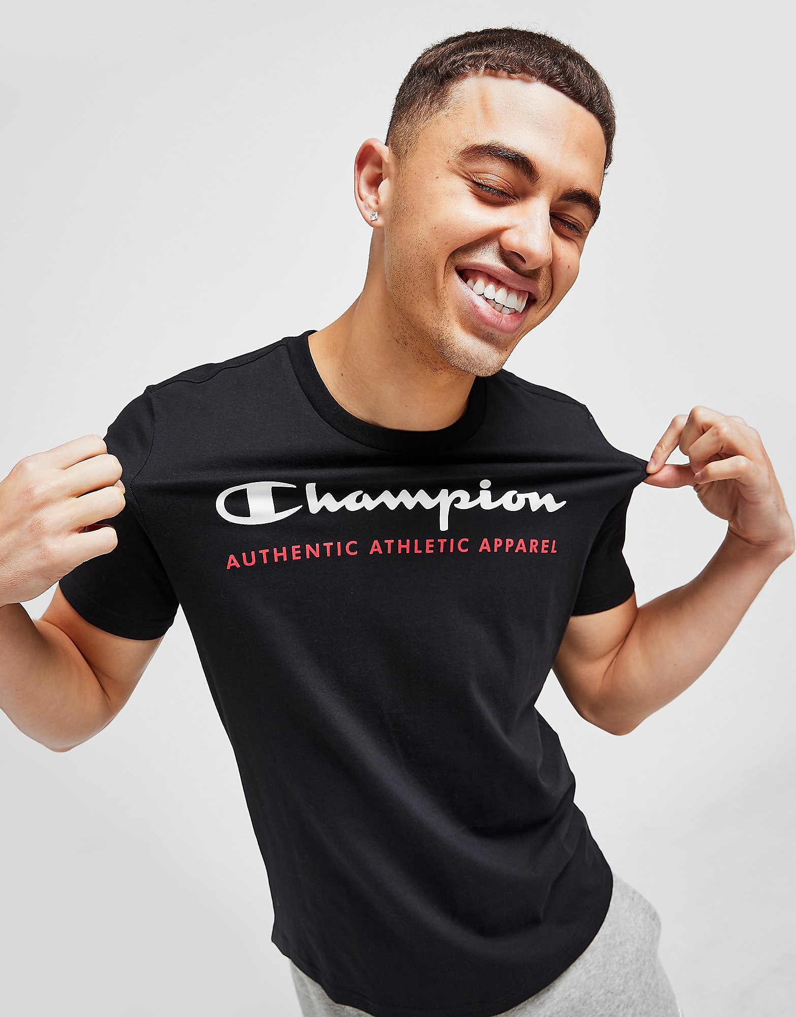 

Champion Authentic T-Shirt - Only at JD - Black, Black