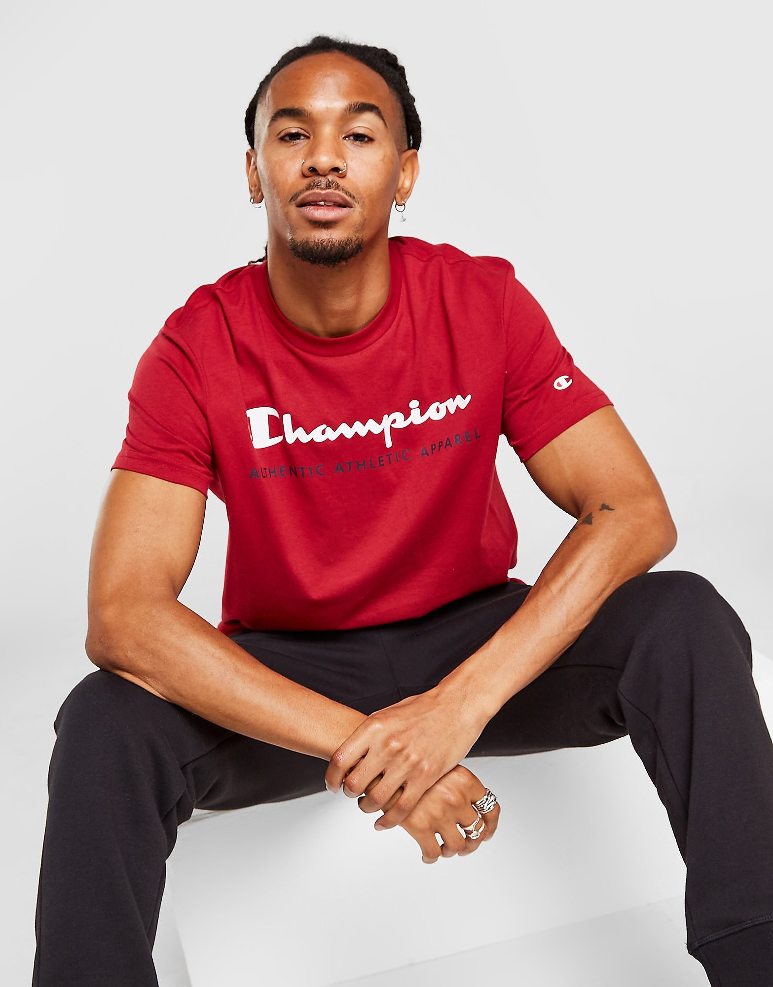 

Champion Authentic T-Shirt - Red, Red
