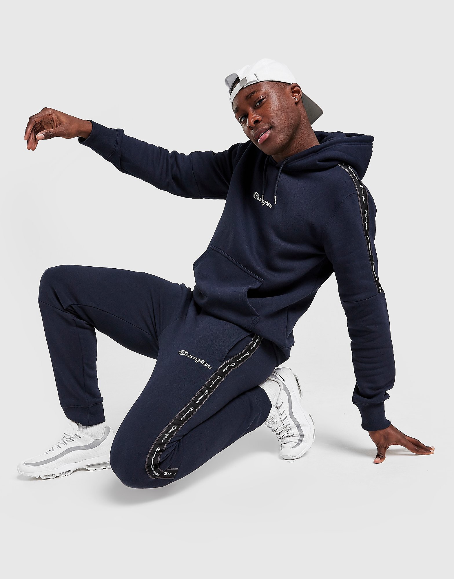 

Champion Tape Joggers - Navy - Mens, Navy