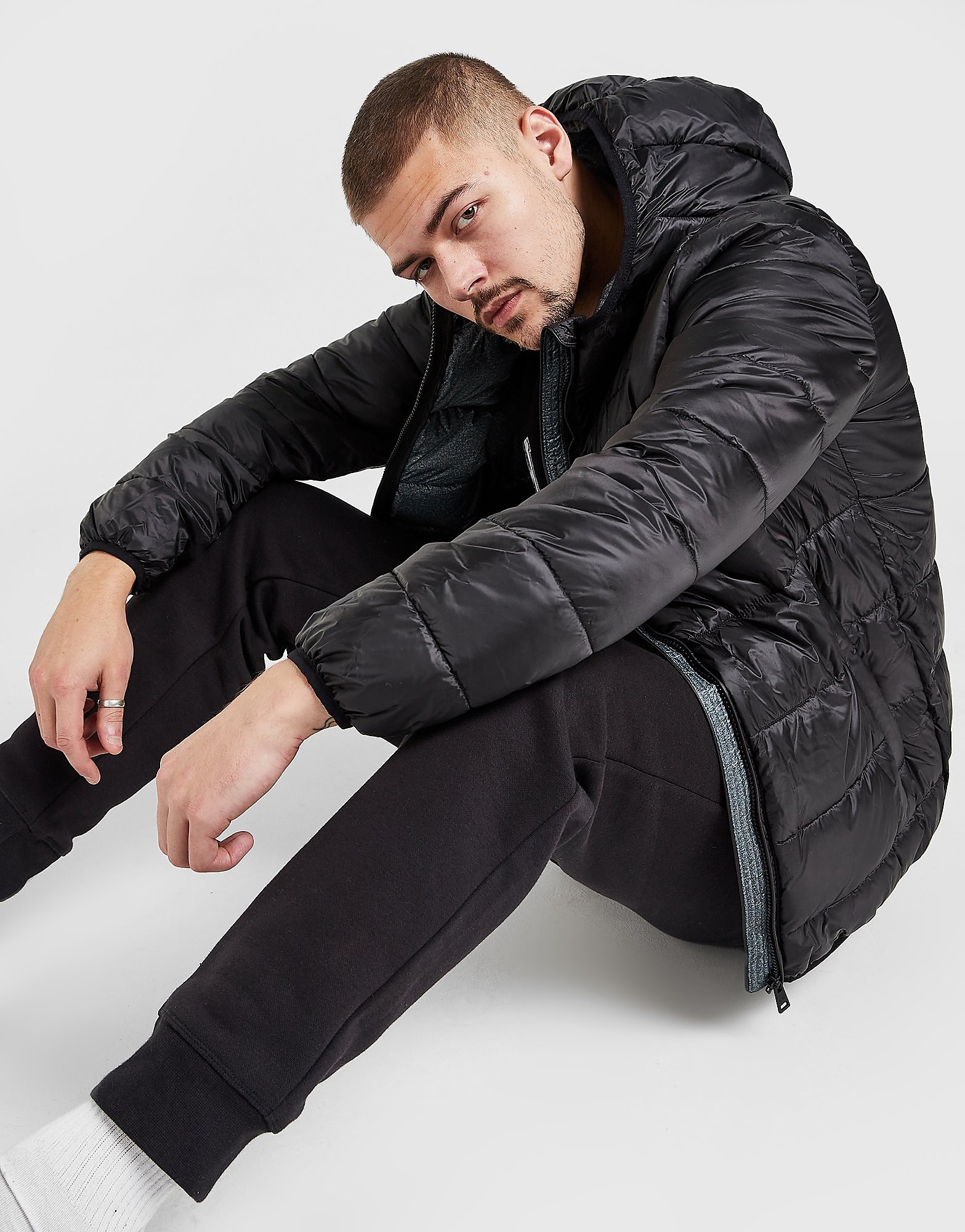 

Champion Padded Jacket - Black - Mens, Black