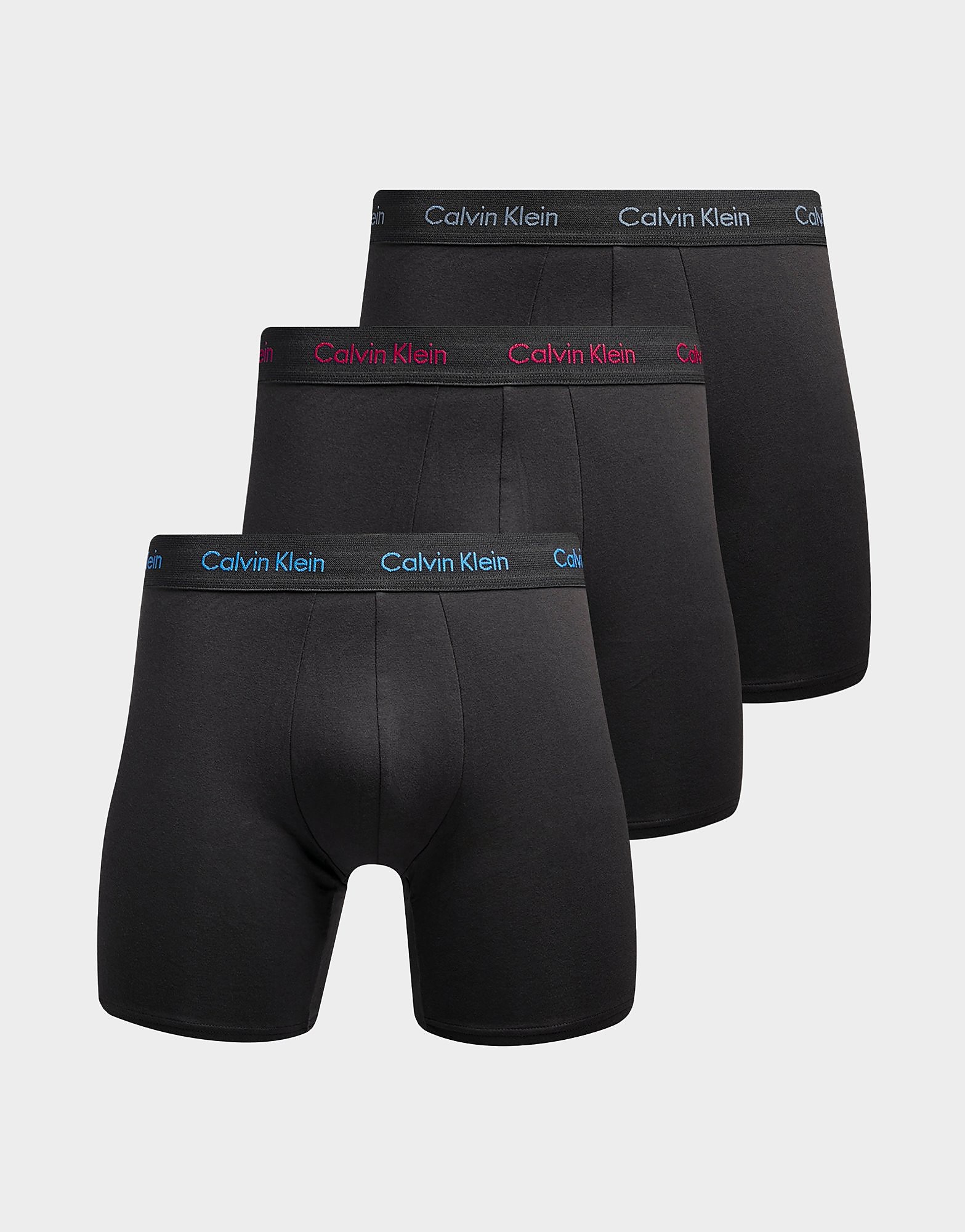 

Calvin Klein Underwear 3 Pack Boxers - Black - Mens, Black