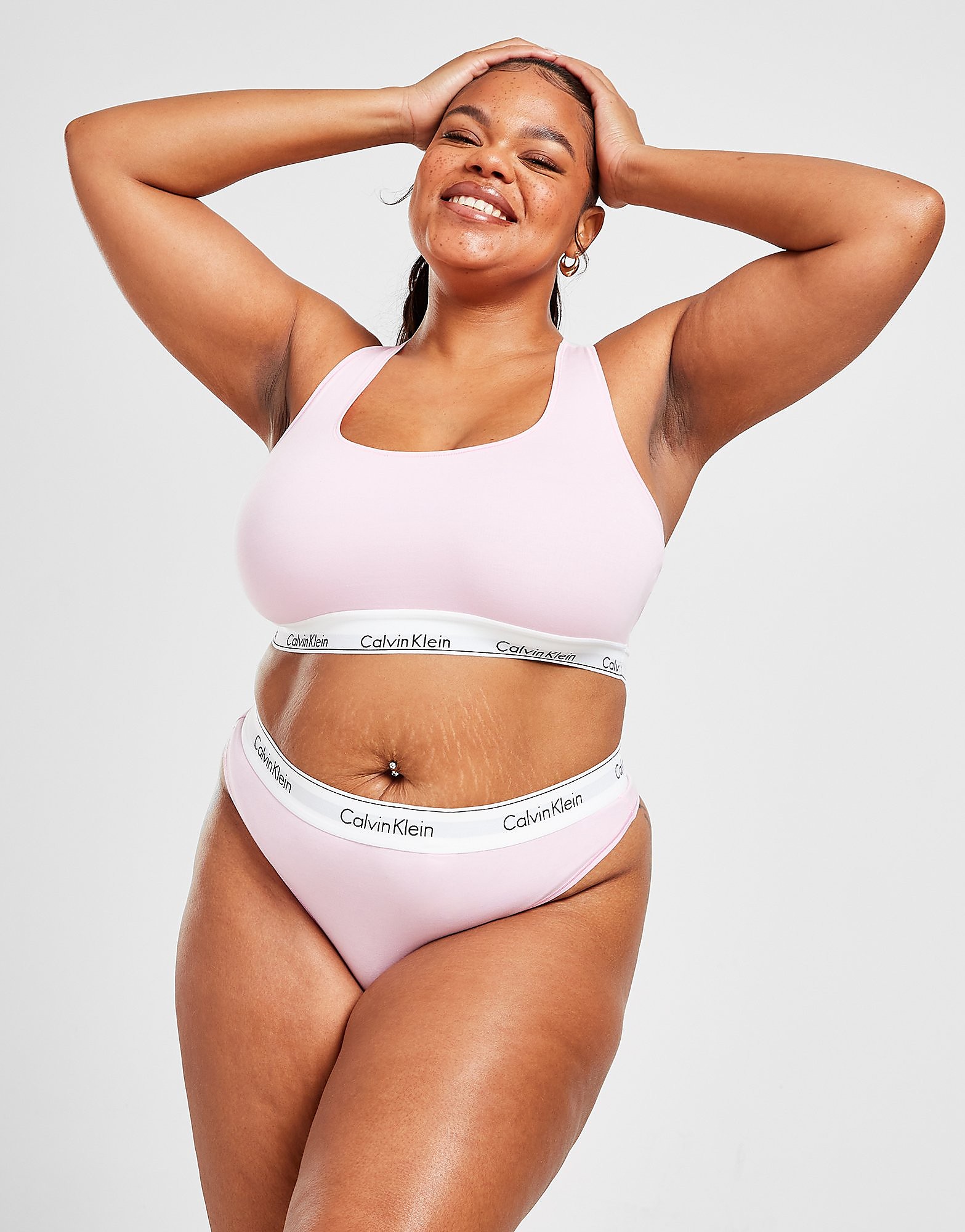 

Calvin Klein Underwear Curve Modern Cotton Thong - Pink - Womens, Pink