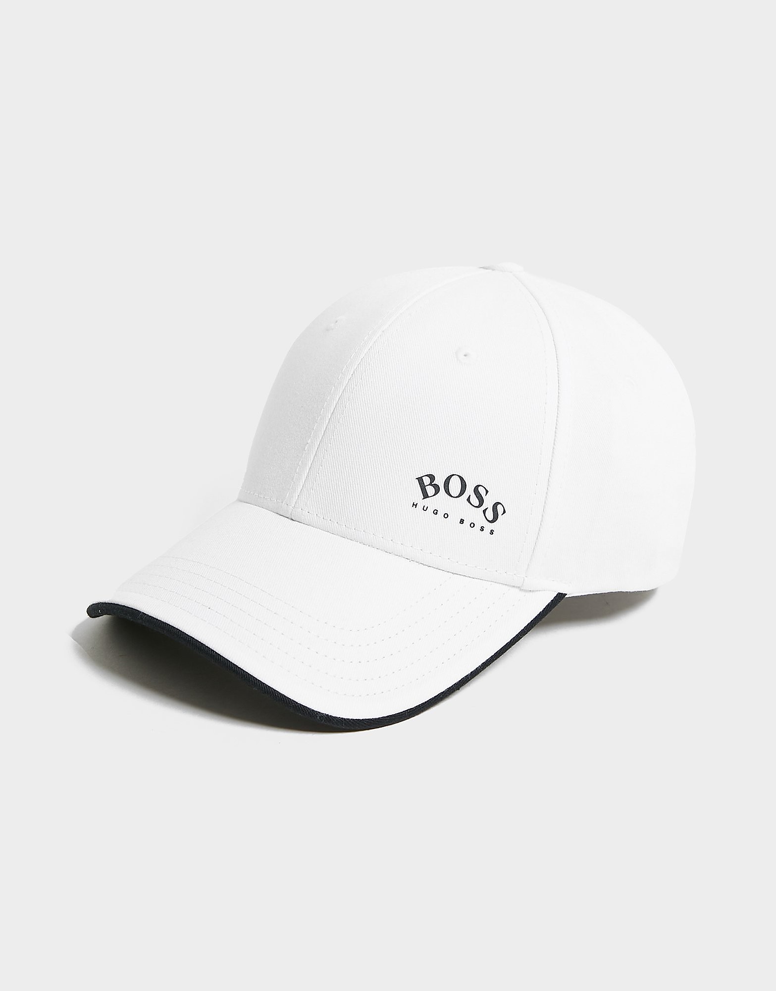 

BOSS Logo Cap - White - Womens, White