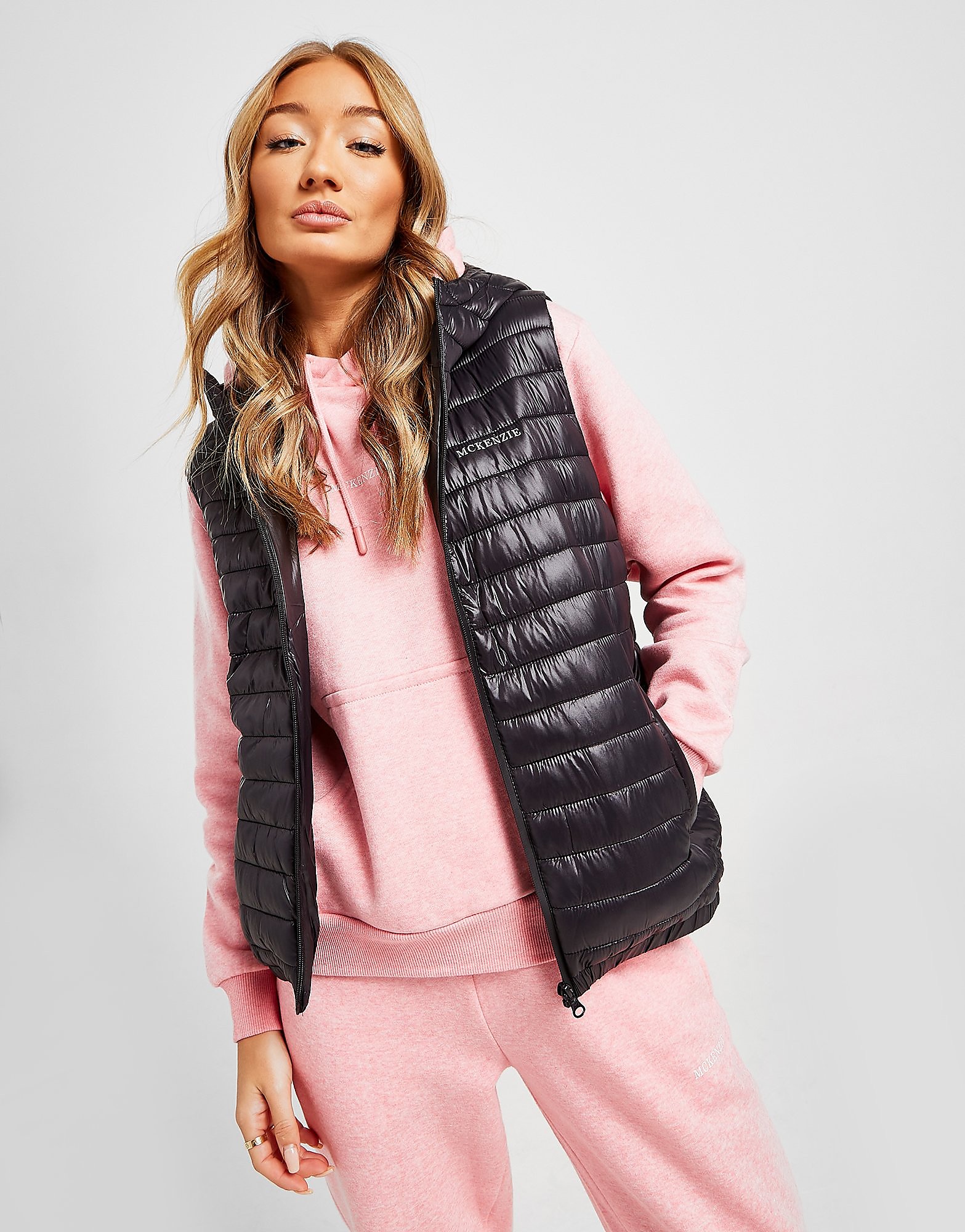 

McKenzie Core Logo Gilet - Only at JD - Black - Womens, Black