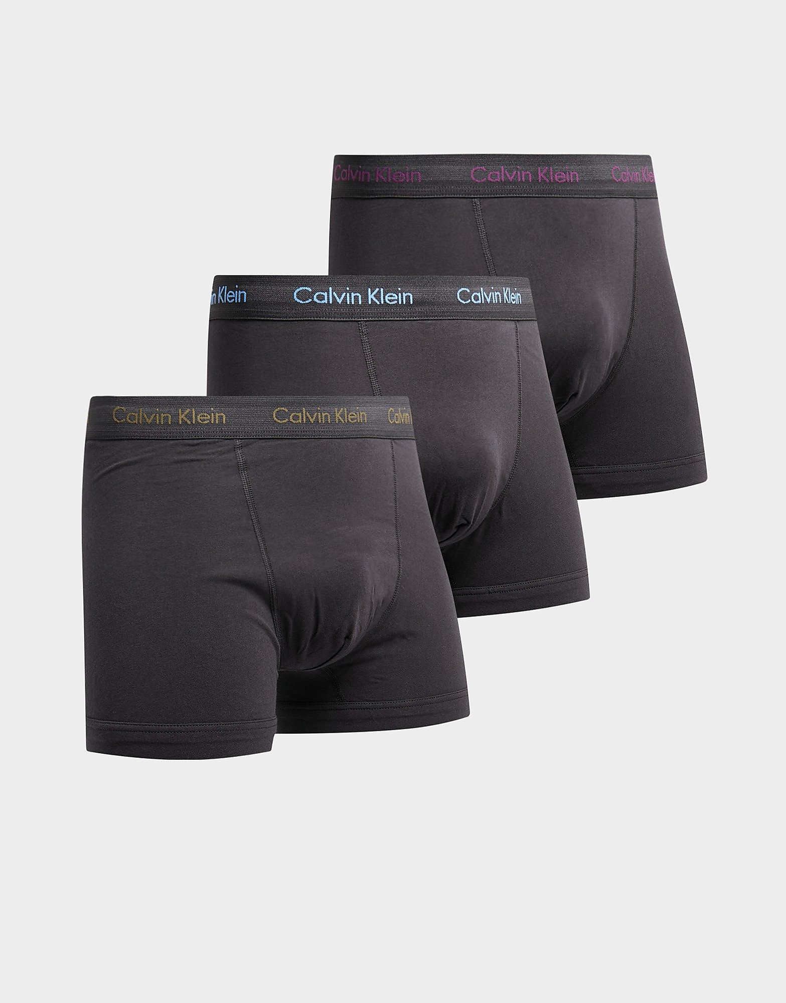 

Calvin Klein Underwear 3 Pack Trunks - Black - Mens, Black