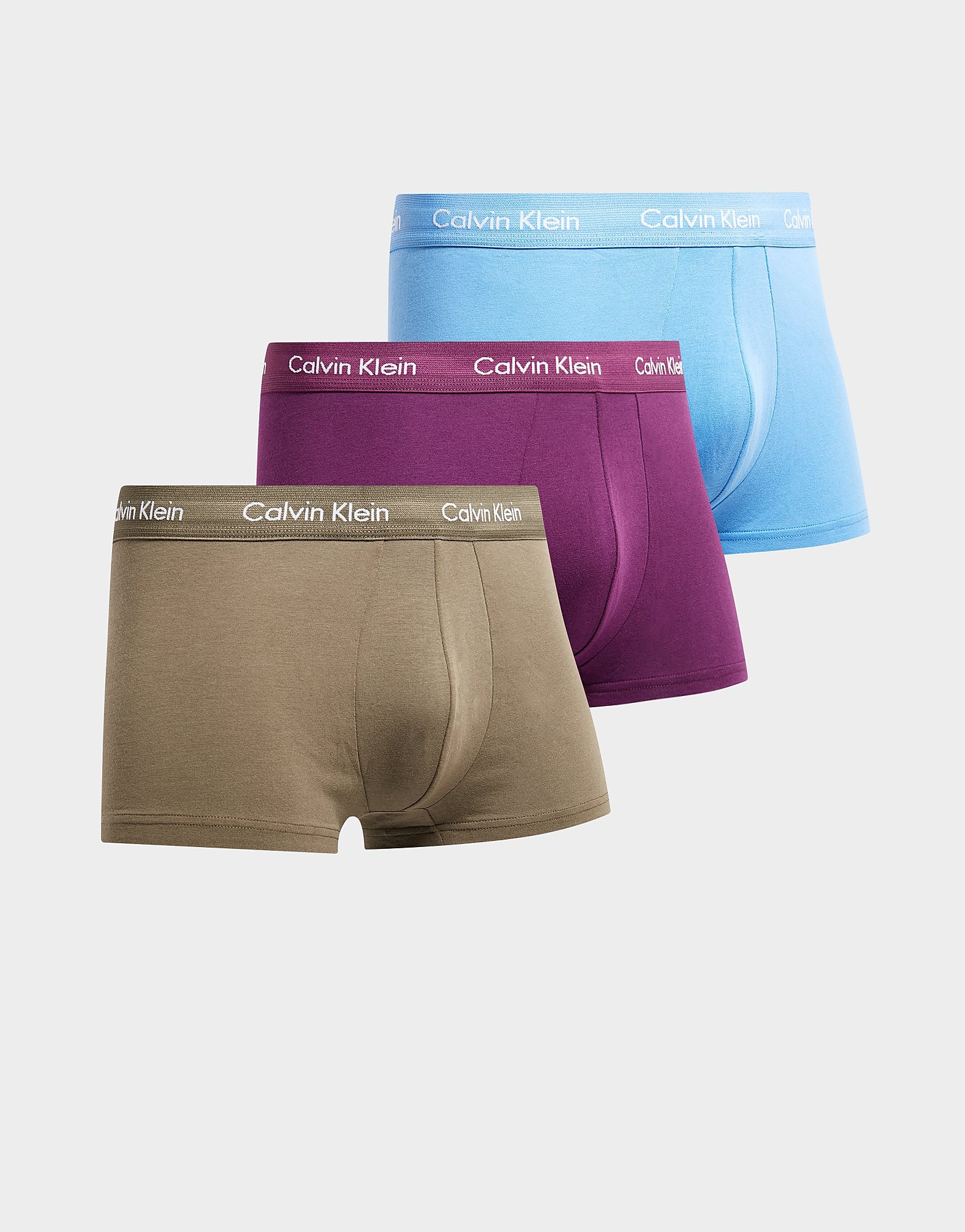 

Calvin Klein Underwear 3 Pack Trunks - Brown - Mens, Brown