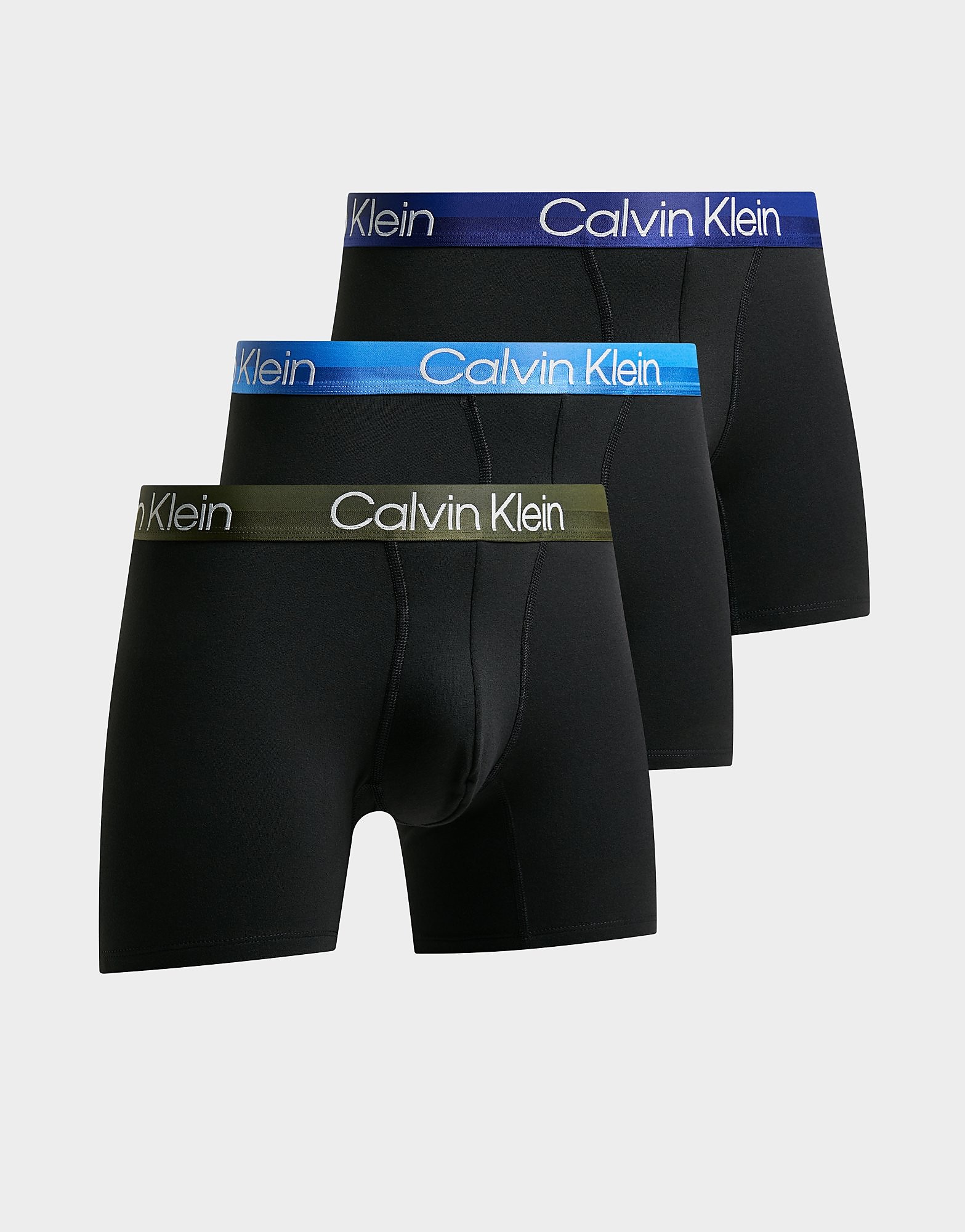 

Calvin Klein 3-Pack Boxers - Black - Mens, Black