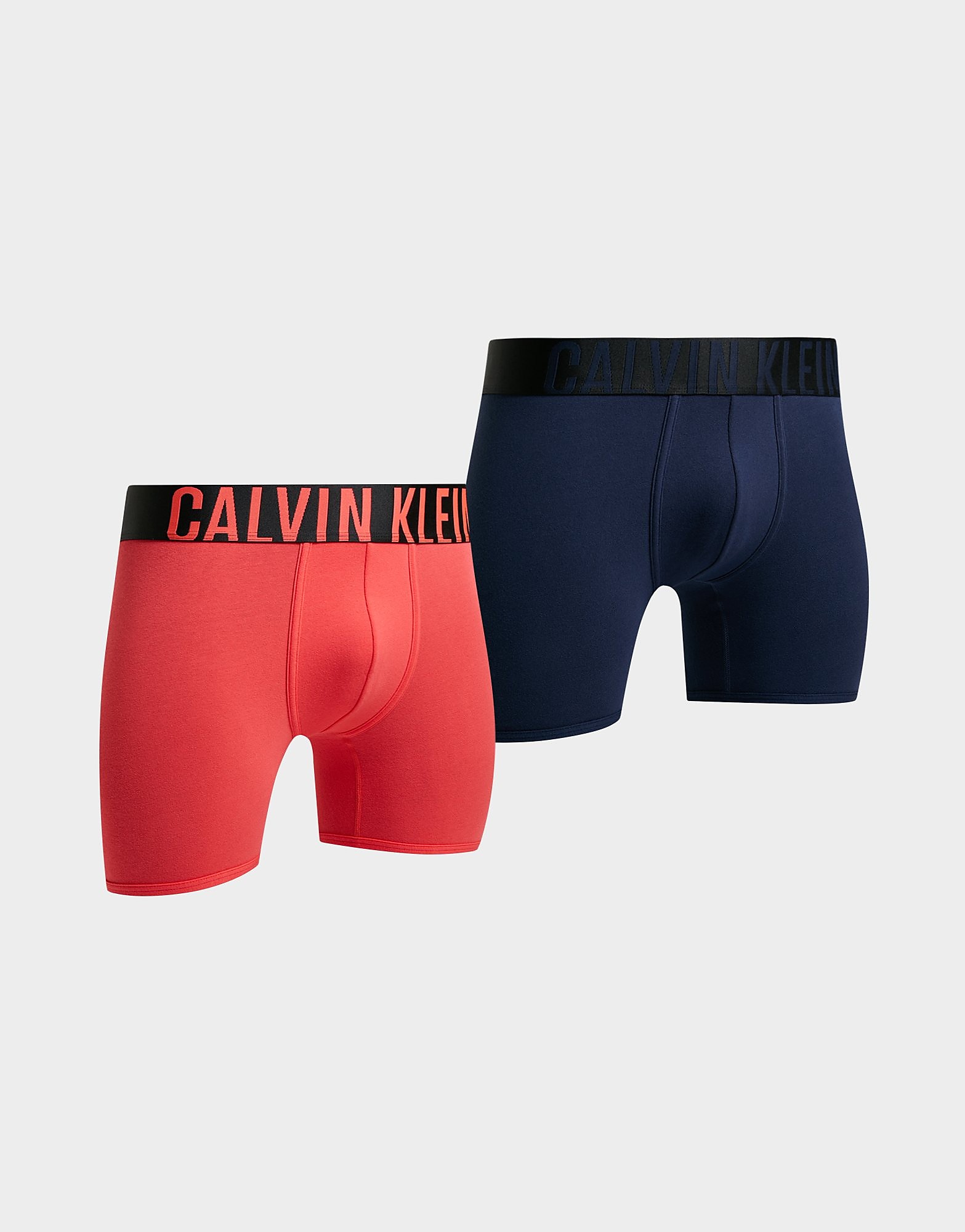 

Calvin Klein 2 Pack Boxers - Red - Womens, Red