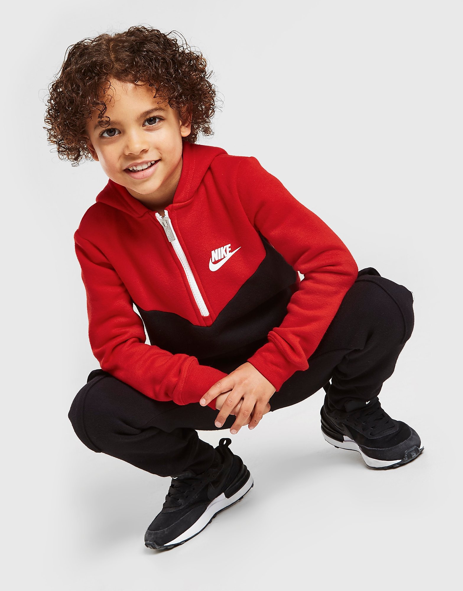 

Nike Chevron Fleece Hoodie Children - Only at JD - Red - Kids, Red