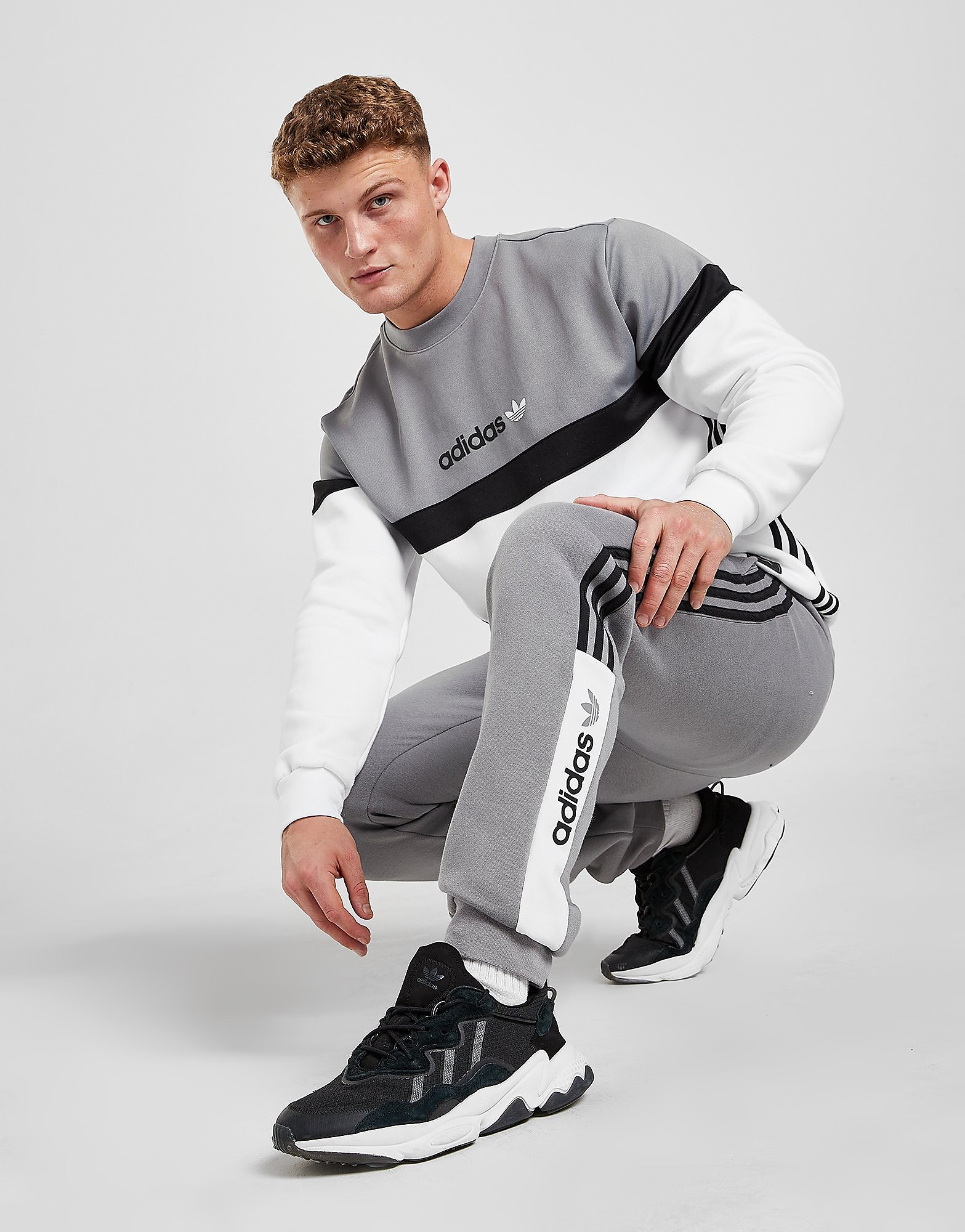 

adidas Originals ZX Joggers - Grey - Mens, Grey