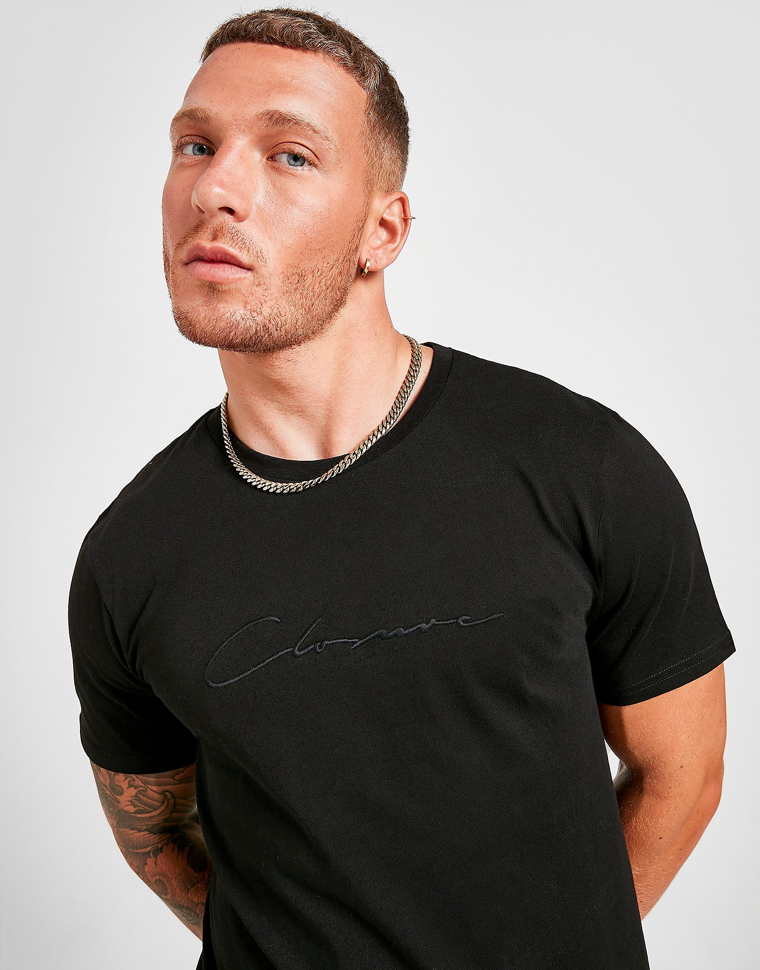 

Closure London Script T-Shirt - Black - Mens, Black