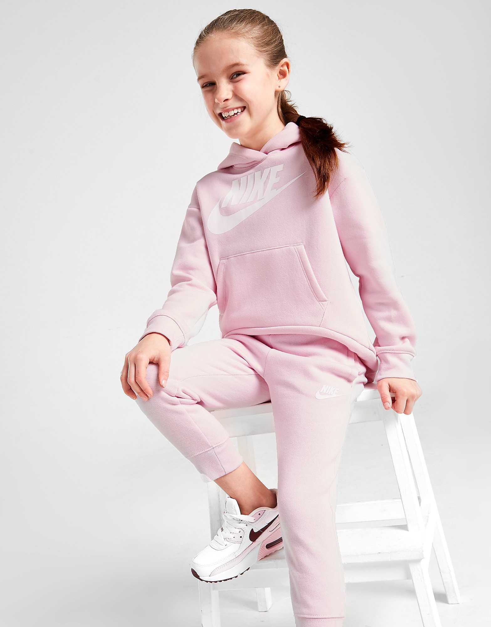

Nike Girls' Futura Hoodie Children - Pink - Kids, Pink