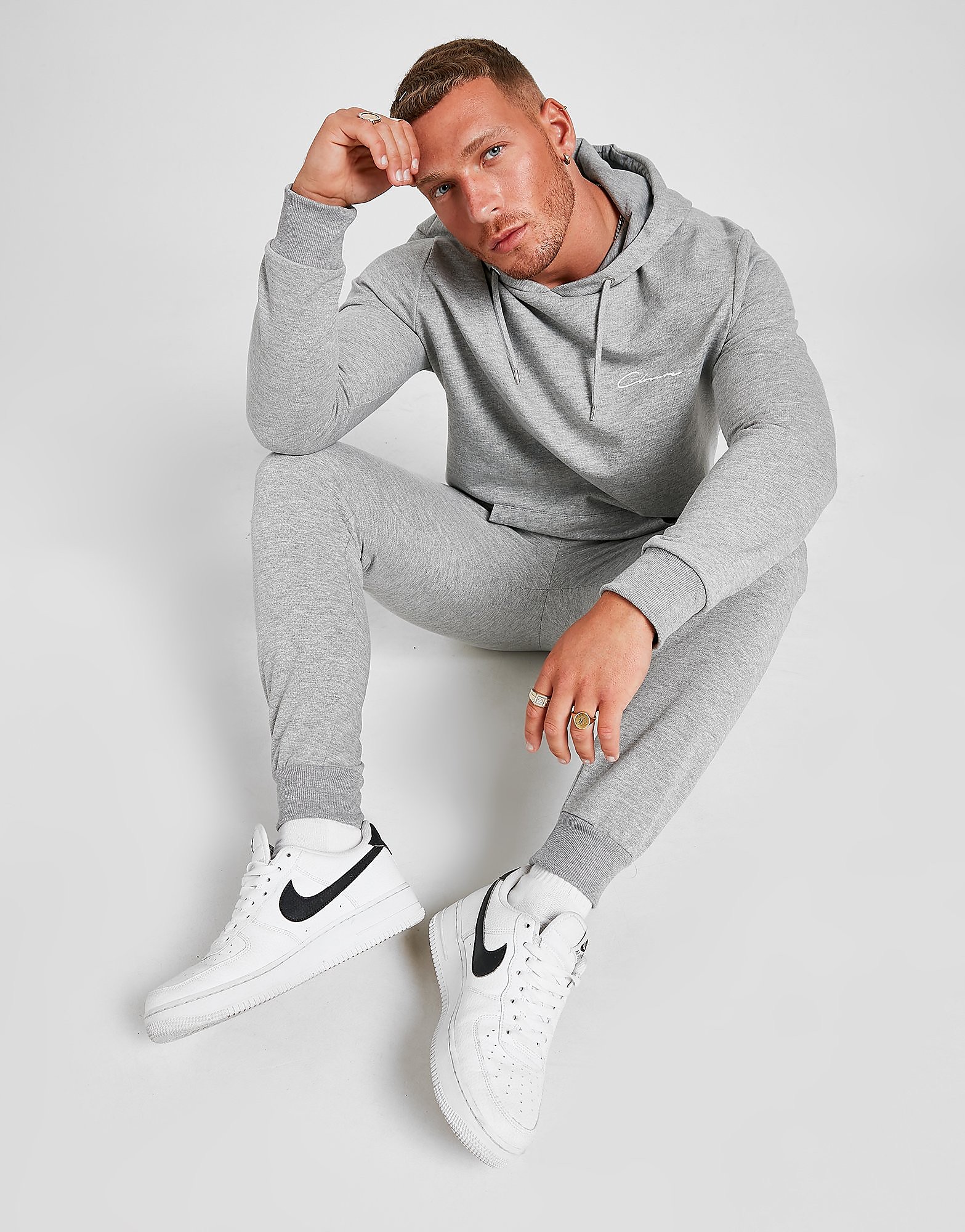 

Closure London Script Tracksuit - Grey - Mens, Grey