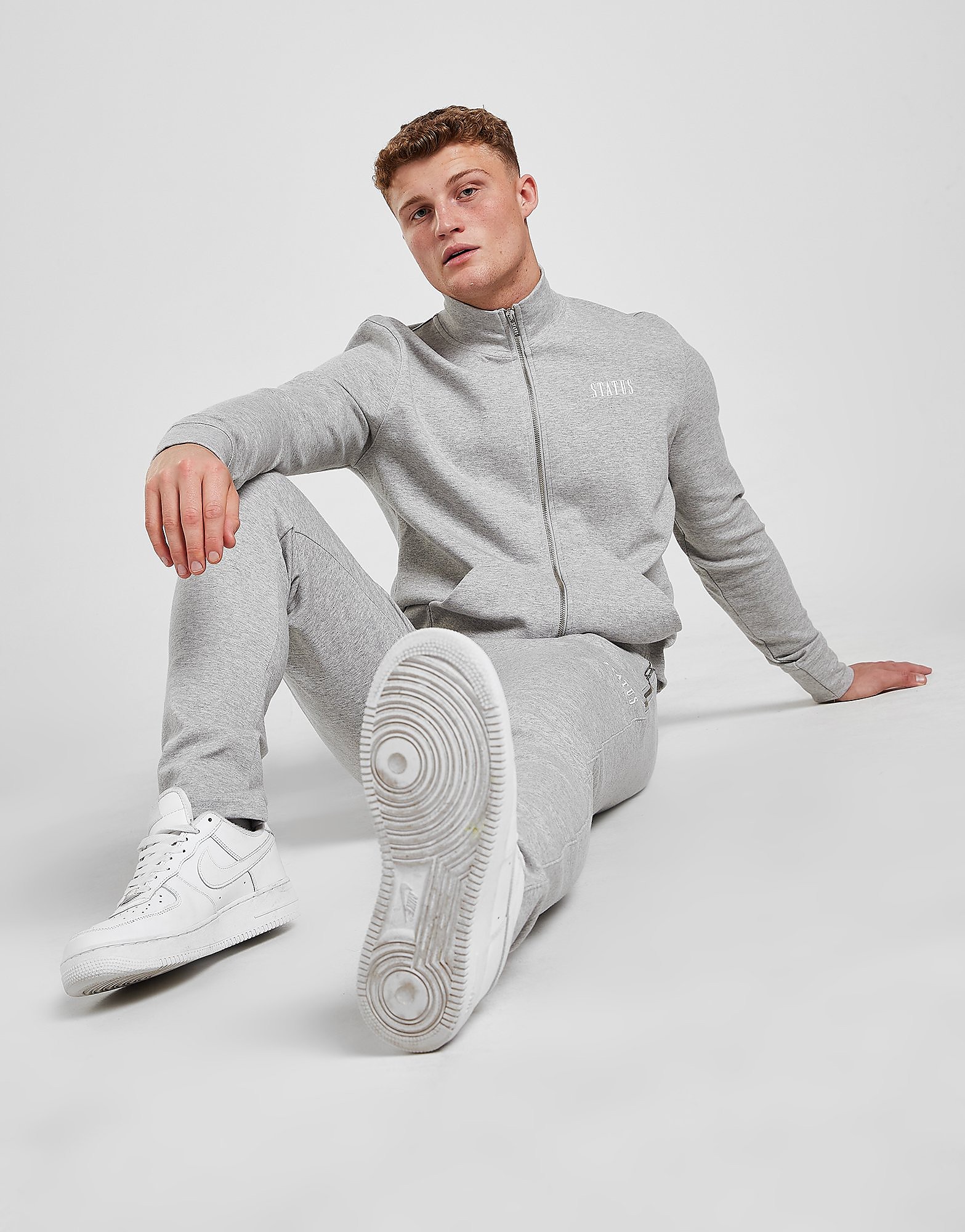 

Status Colt Interlock Tracksuit - Grey - Mens, Grey