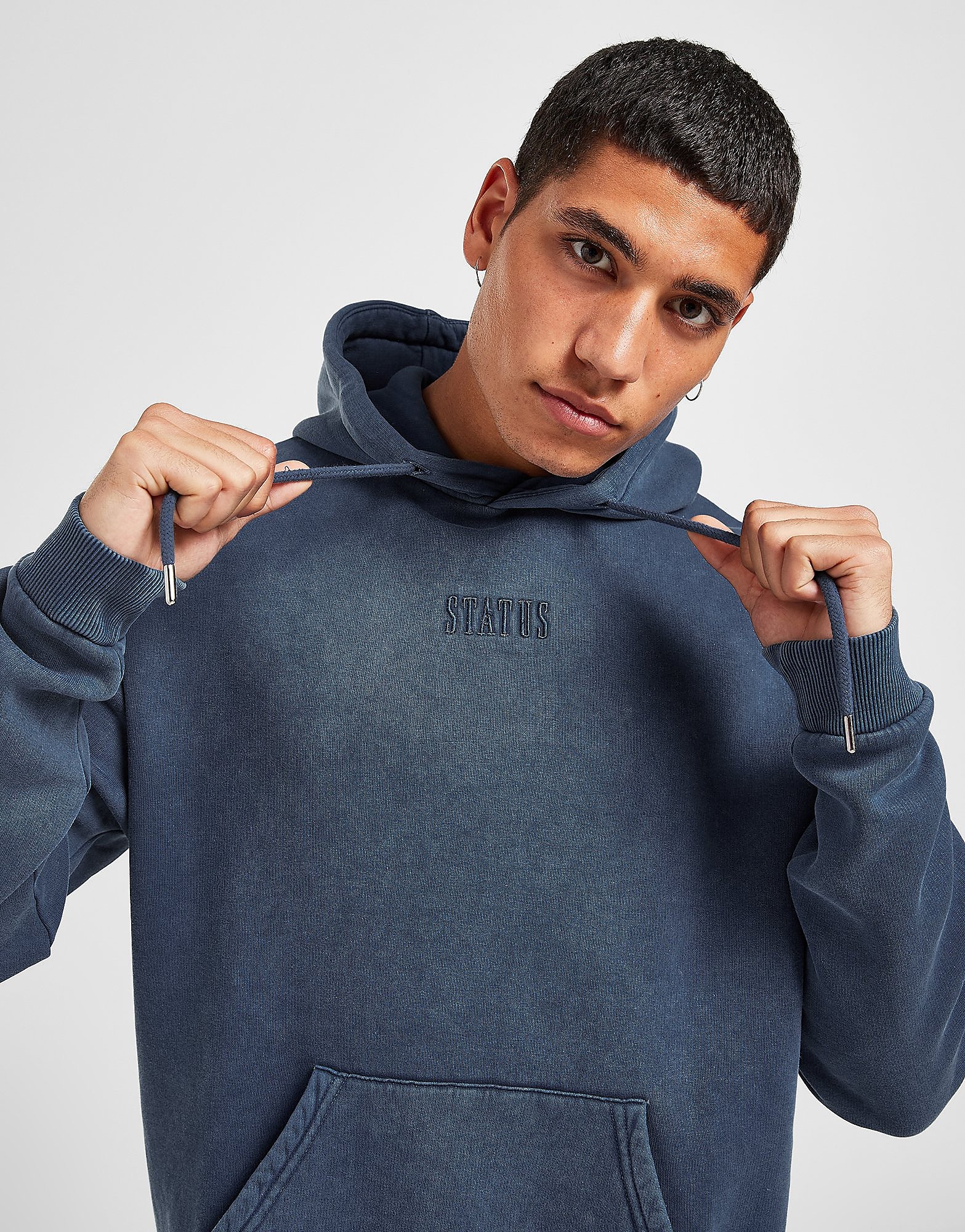 

Status Shade Overhead Hoodie - Blue - Mens, Blue