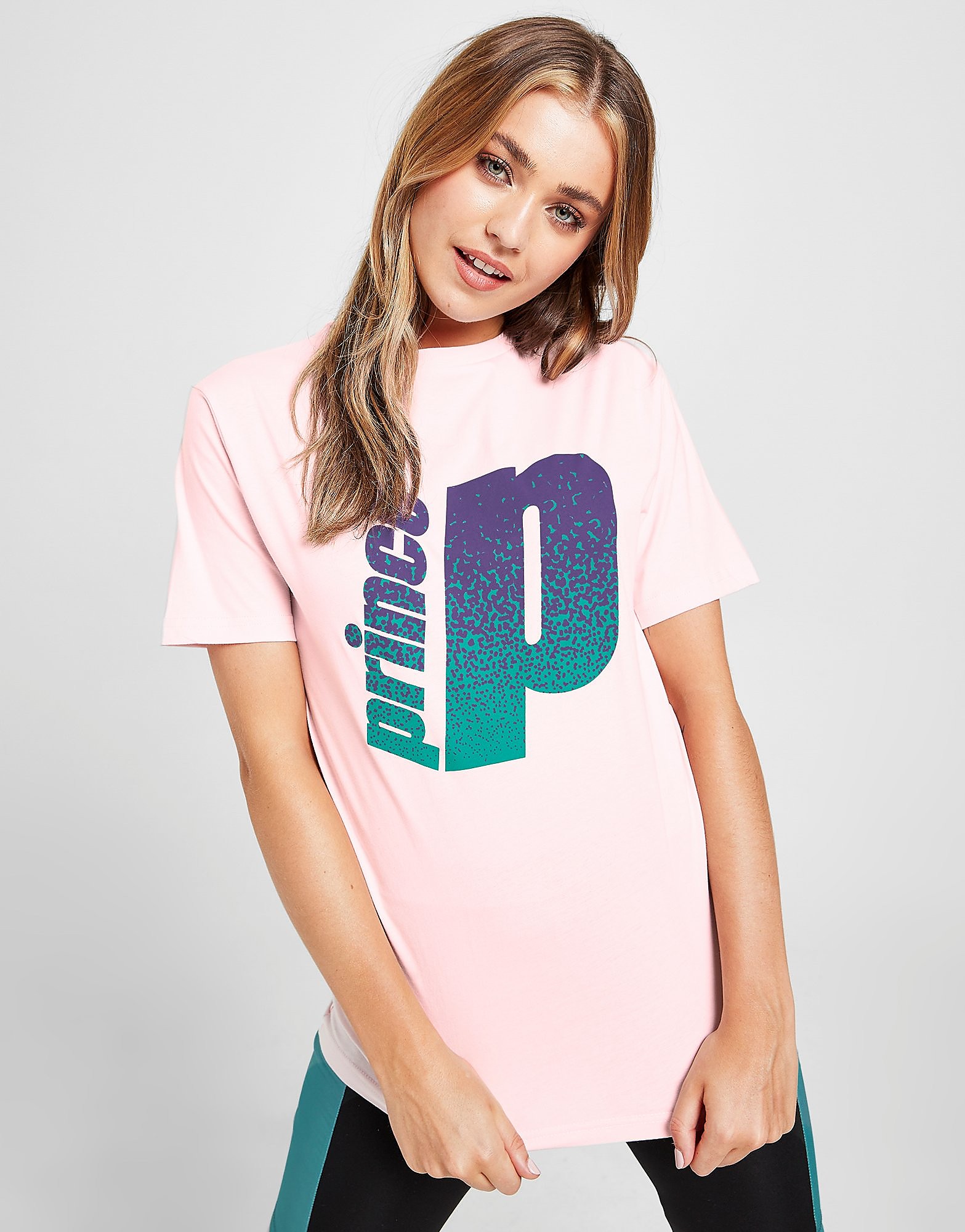 

Prince Large Logo T-Shirt - Pink - Womens, Pink