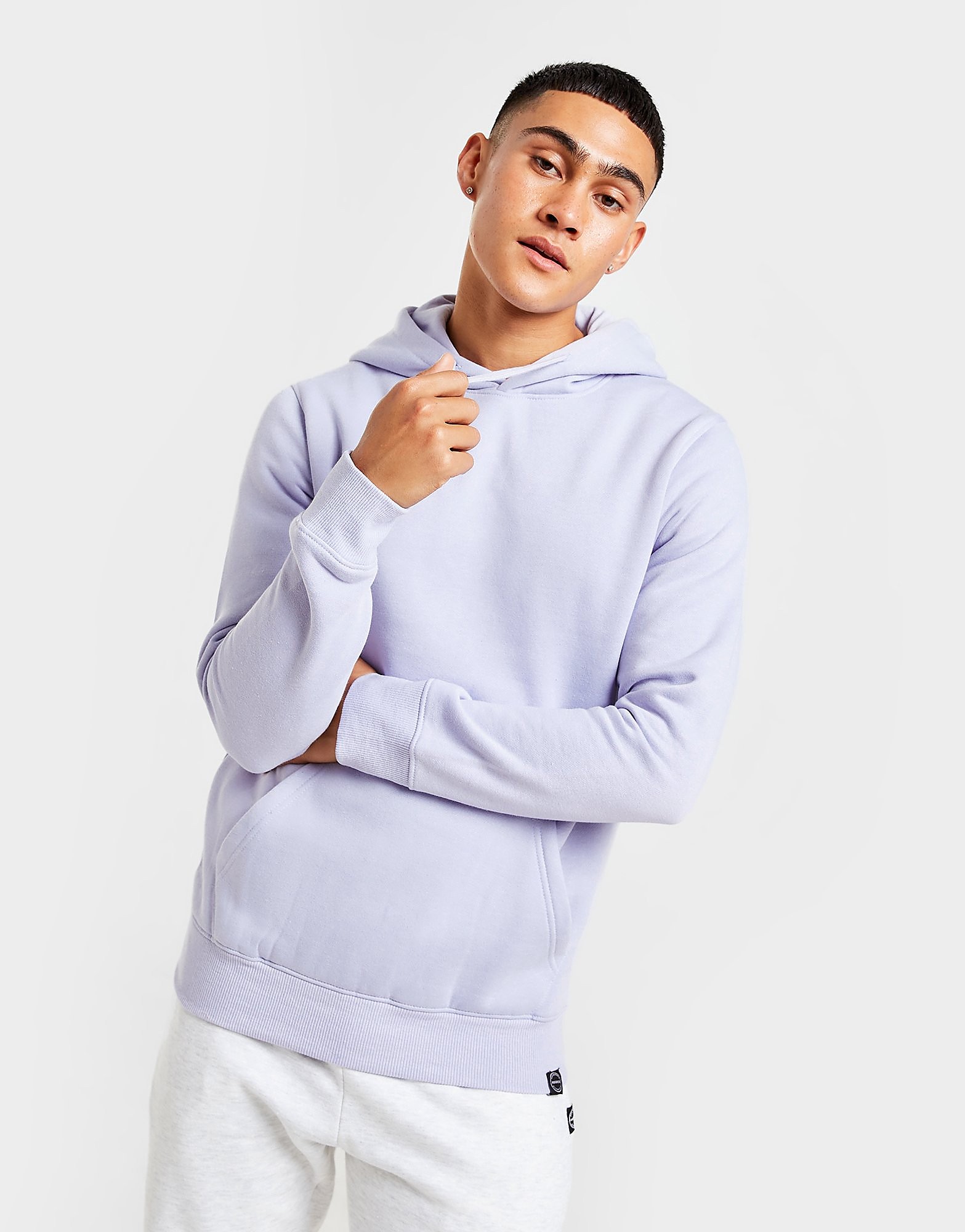 

Sustainable McKenzie Essential Overhead Hoodie - Purple - Mens, Purple