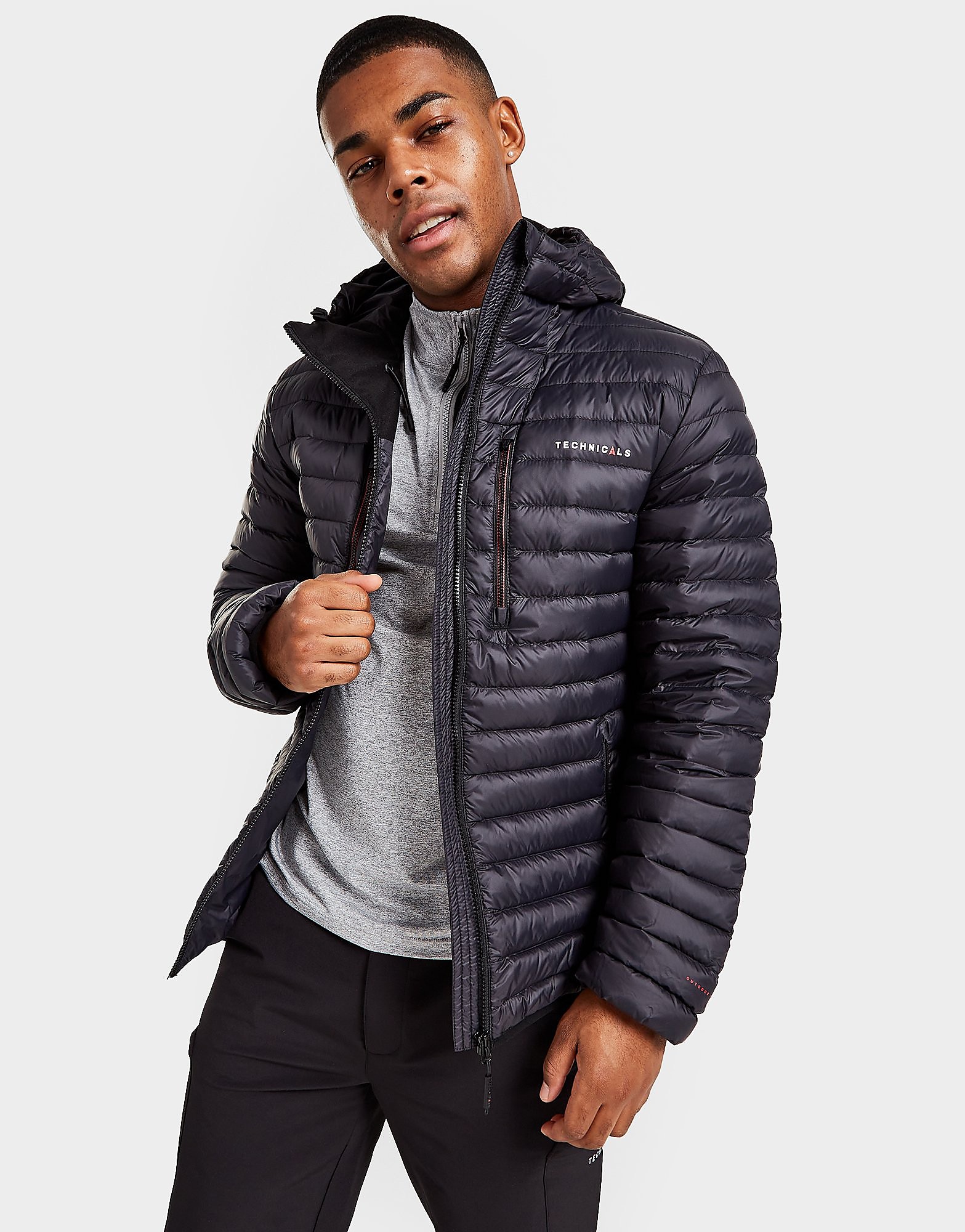 

Technicals Creek Down Jacket - Black - Mens, Black