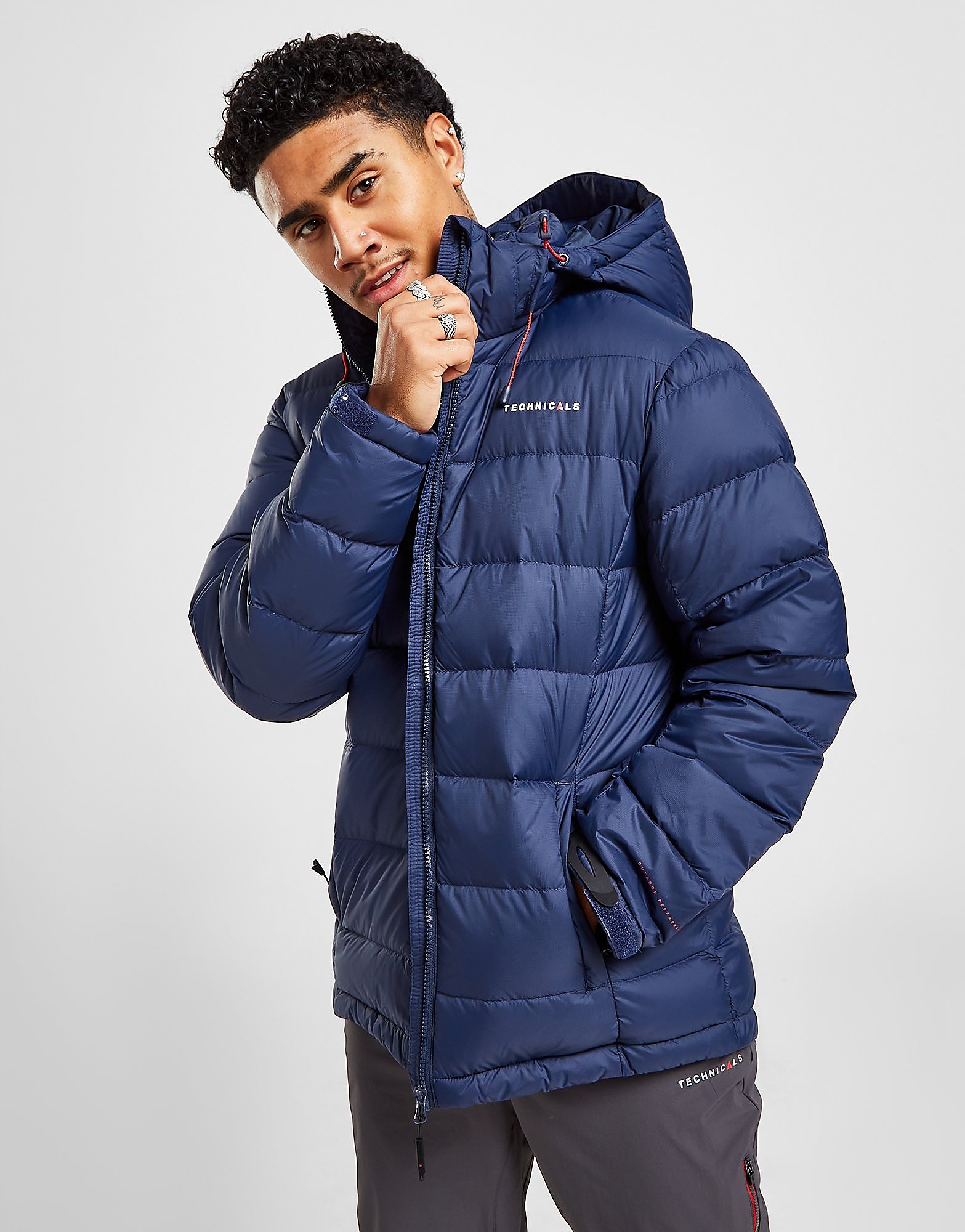 

Technicals Core Down Jacket - Navy - Mens, Navy